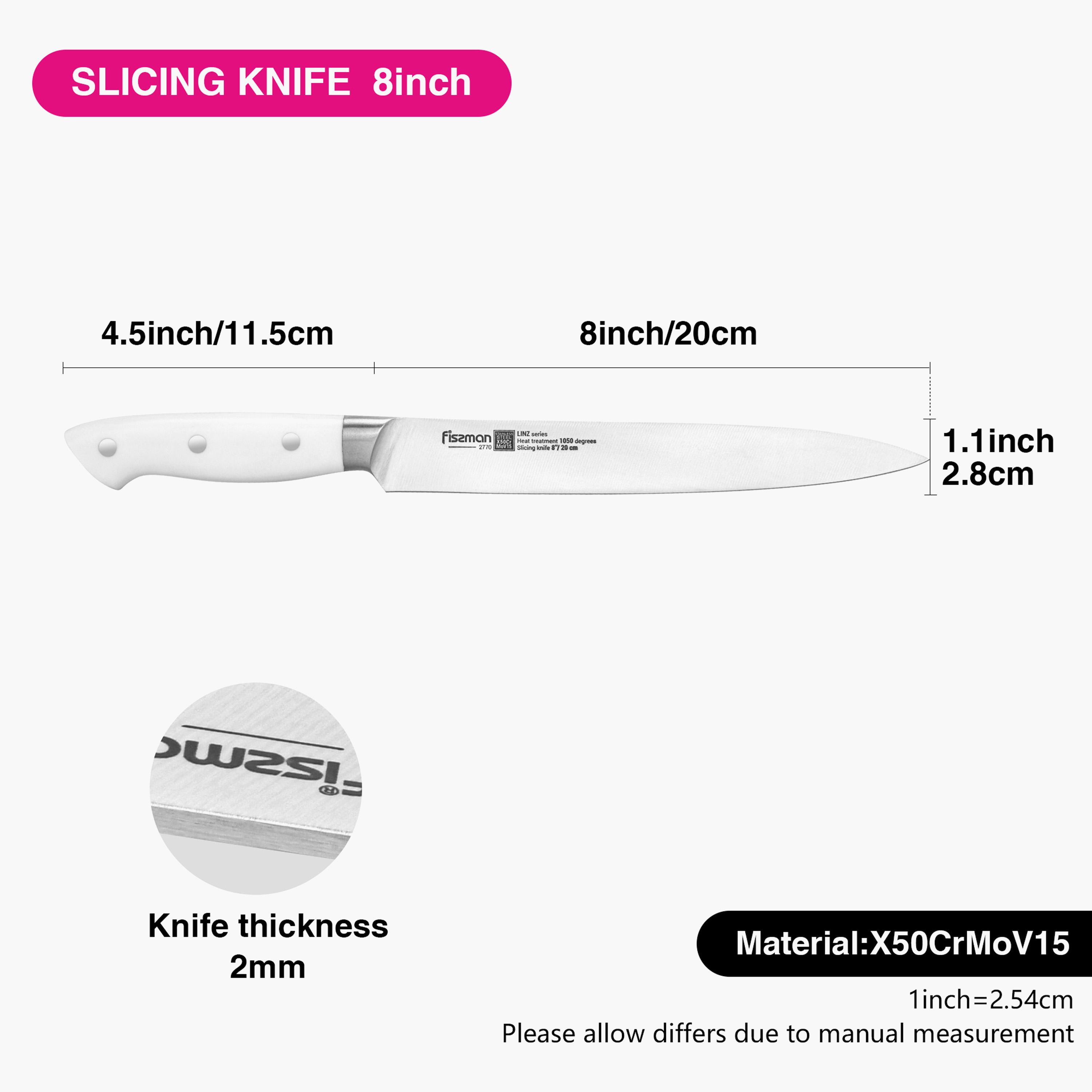 Linz 8-inch Stainless Steel Slicing Knife-household-kitchen-kitchentoolsandutensils-knives-image-4