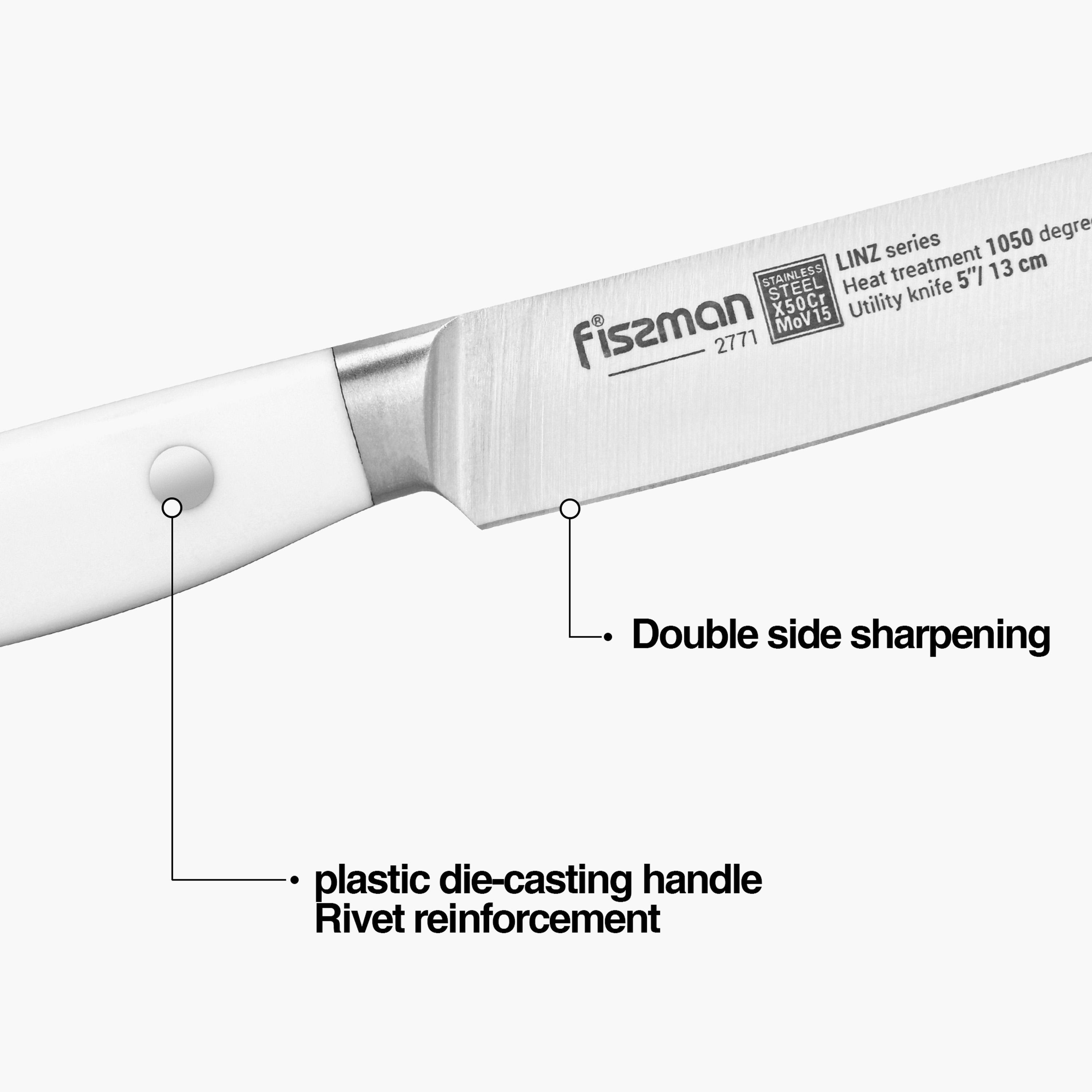Linz 5-inch Stainless Steel Utility Knife-household-kitchen-kitchentoolsandutensils-knives-image-2