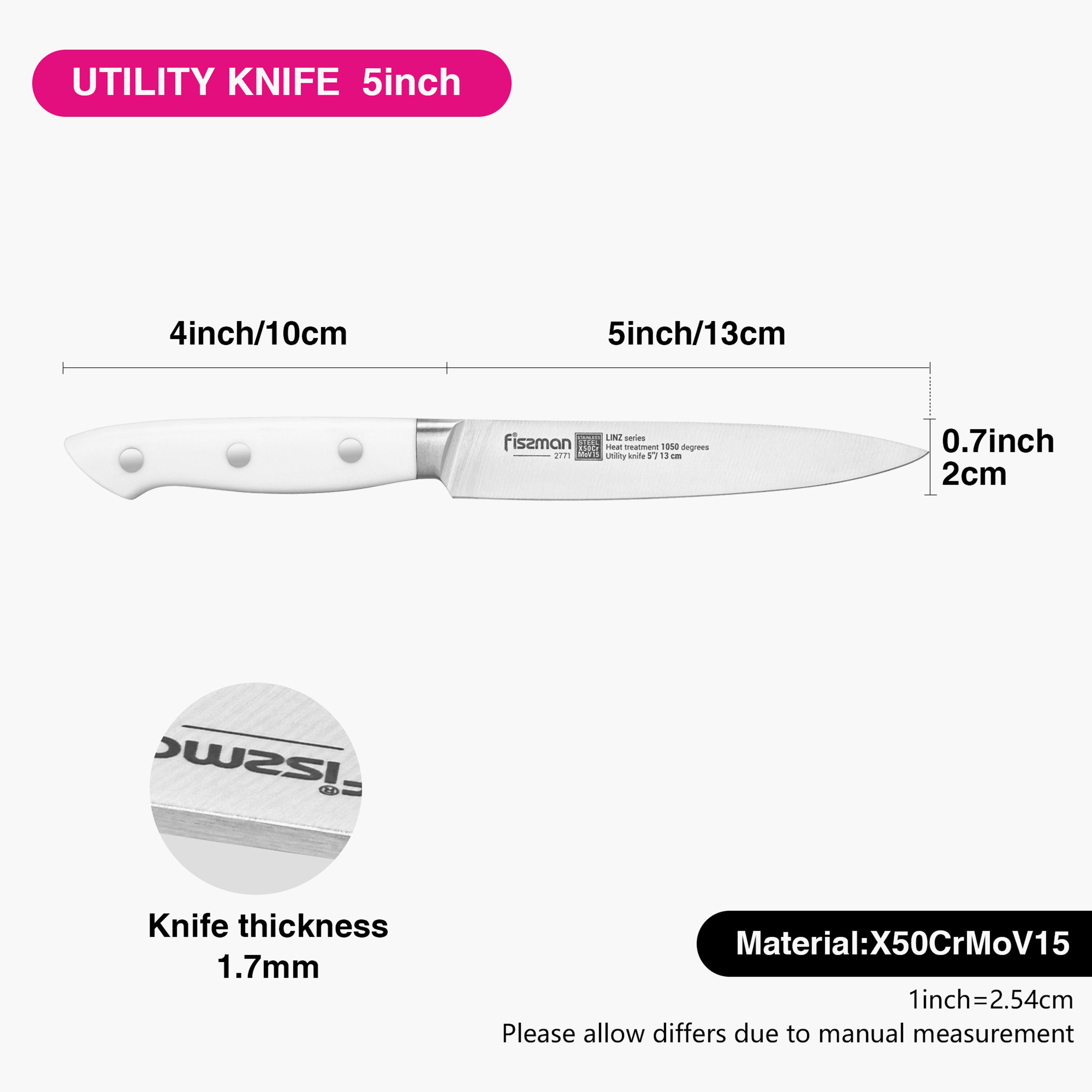 Linz 5-inch Stainless Steel Utility Knife-household-kitchen-kitchentoolsandutensils-knives-image-4
