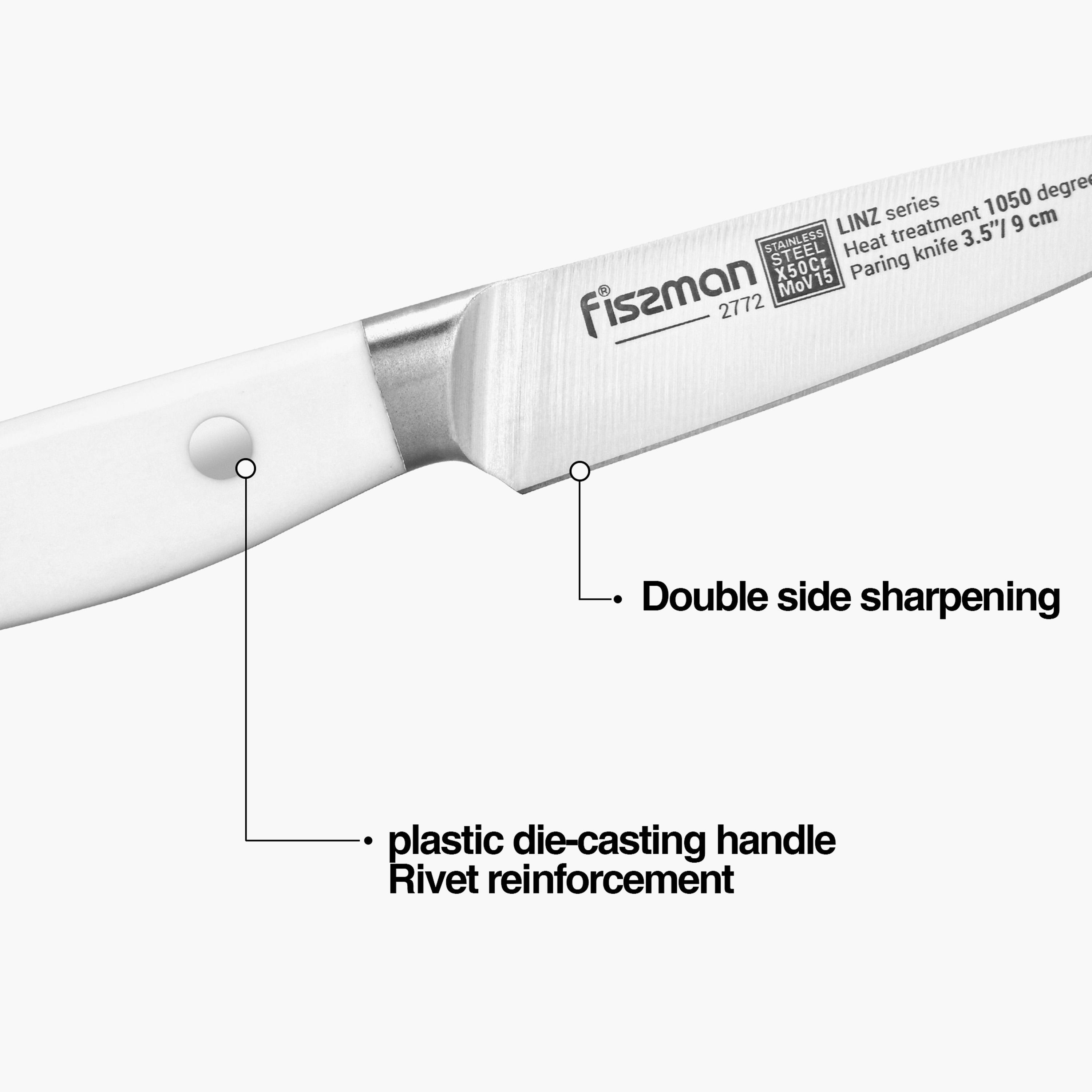 Linz 3.5-inch Stainless Steel Paring Knife-household-kitchen-kitchentoolsandutensils-knives-image-2