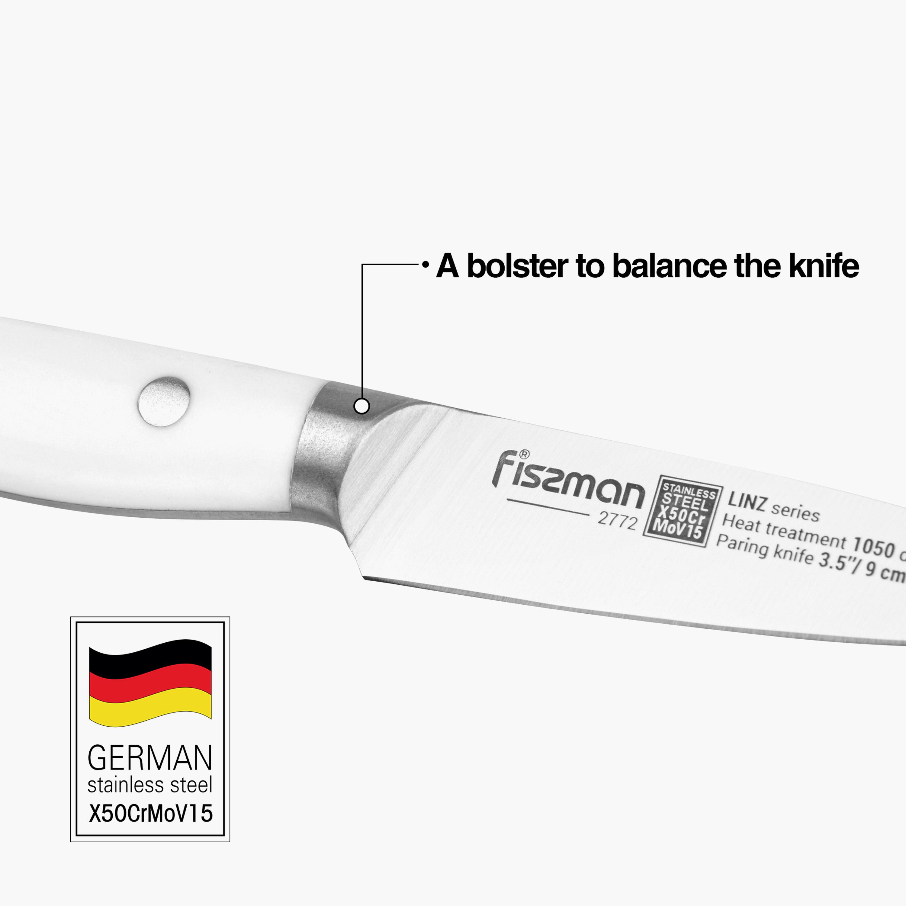 Linz 3.5-inch Stainless Steel Paring Knife-household-kitchen-kitchentoolsandutensils-knives-image-3
