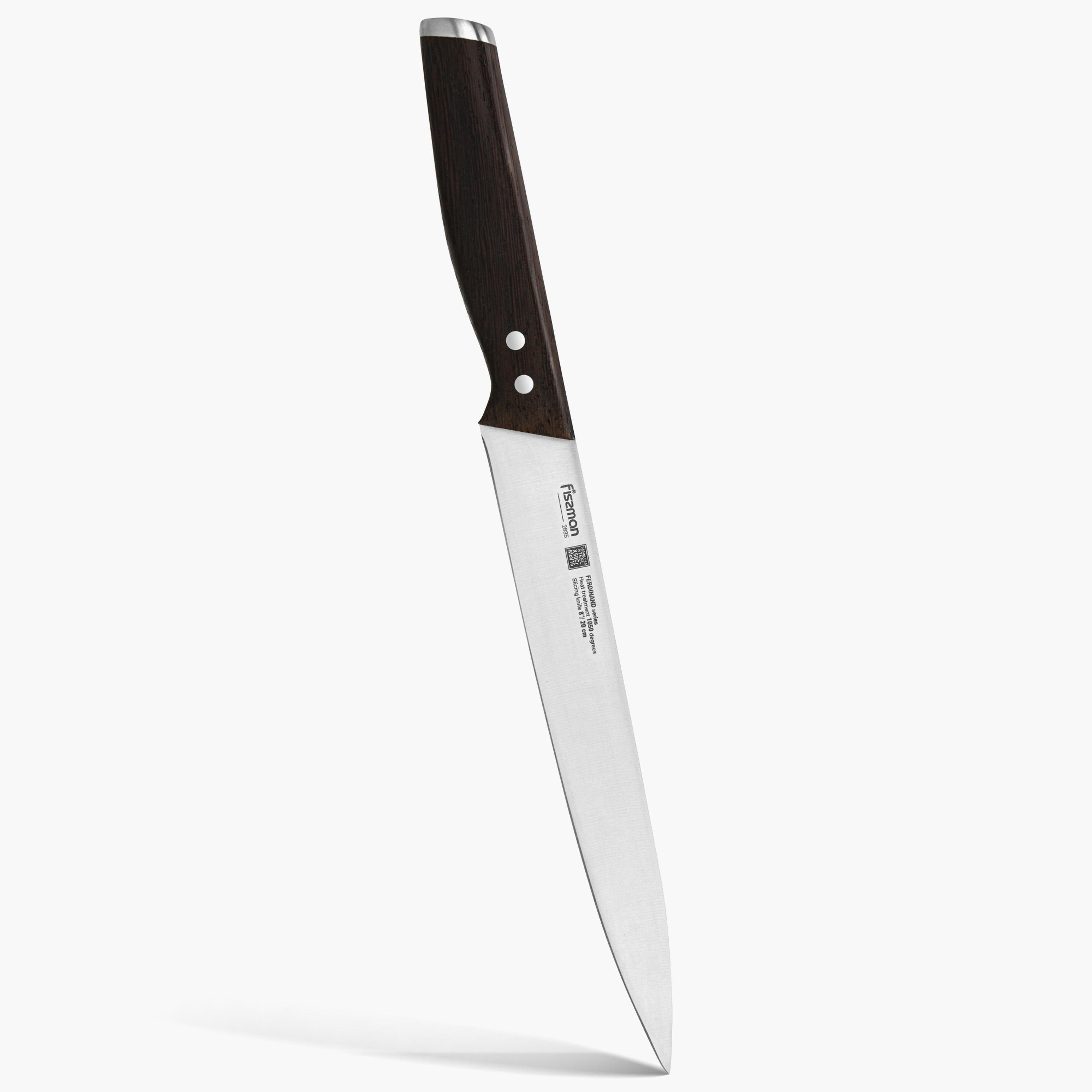 سكين تقطيع شرائح 8 بوصة ستانلس ستيل من فيسمان - فيرديناند-household-kitchen-kitchentoolsandutensils-knives-image-1