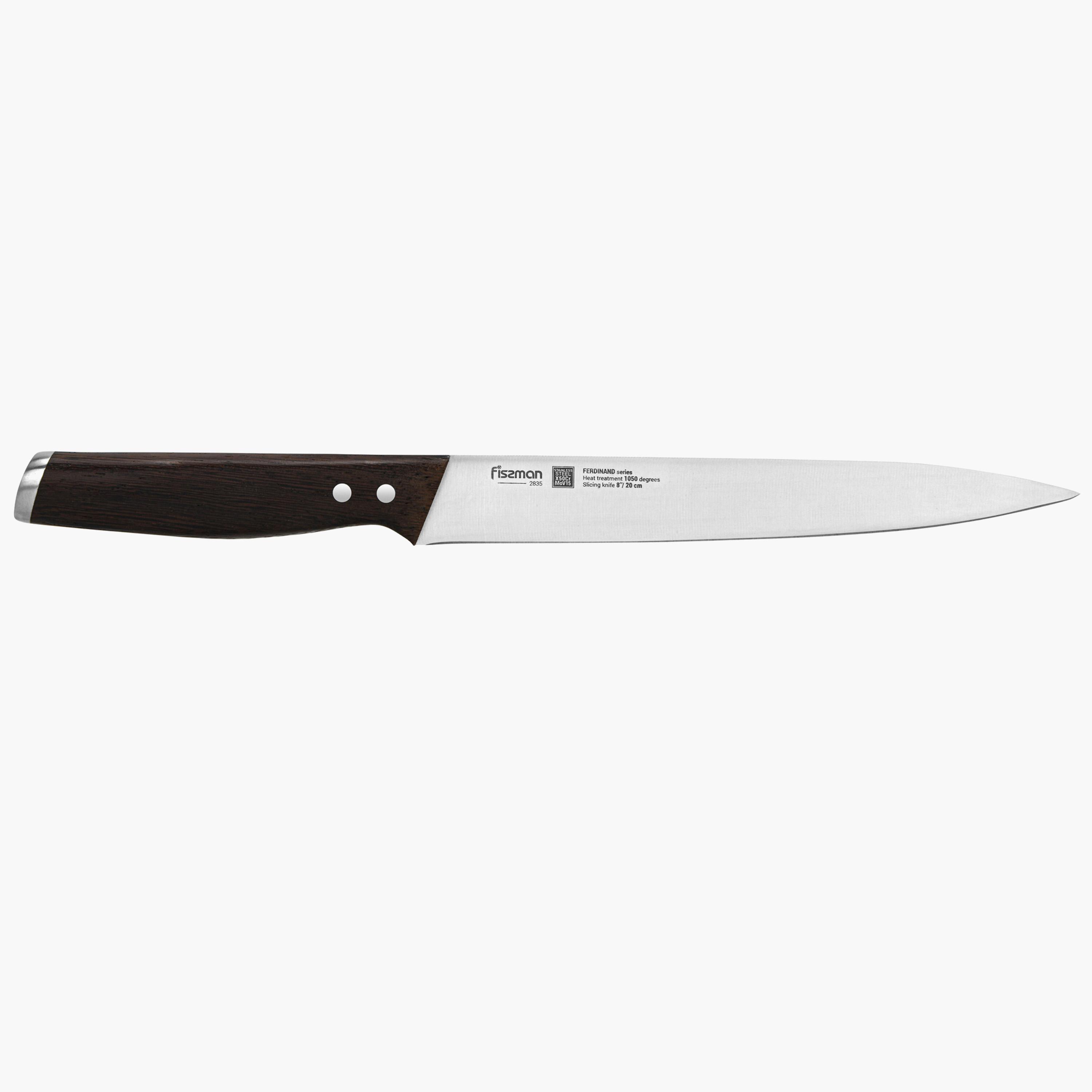 سكين تقطيع شرائح 8 بوصة ستانلس ستيل من فيسمان - فيرديناند-household-kitchen-kitchentoolsandutensils-knives-image-5