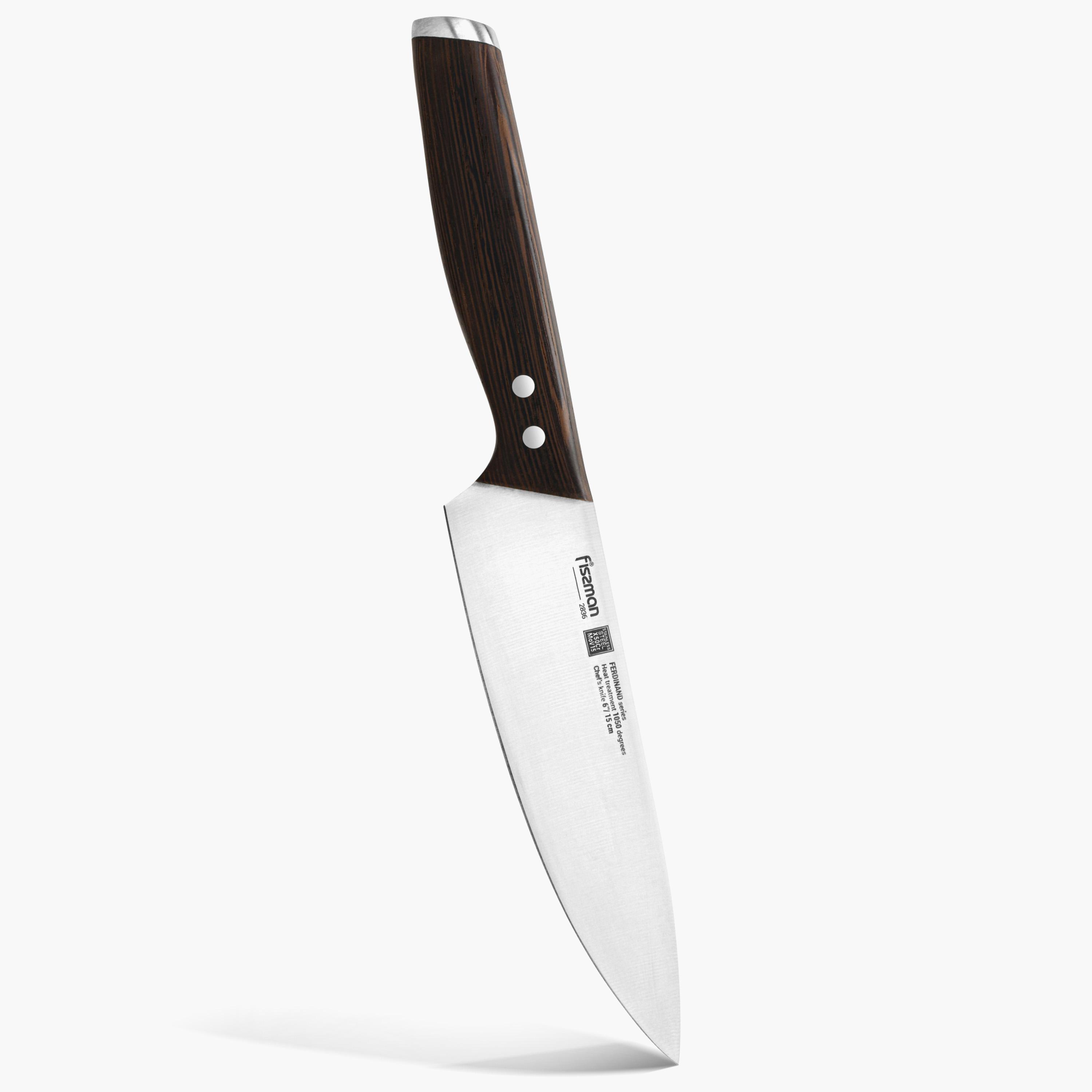 سكين شيف 6 بوصة ستانلس ستيل من فيسمان - فيرديناند-household-kitchen-kitchentoolsandutensils-knives-image-1