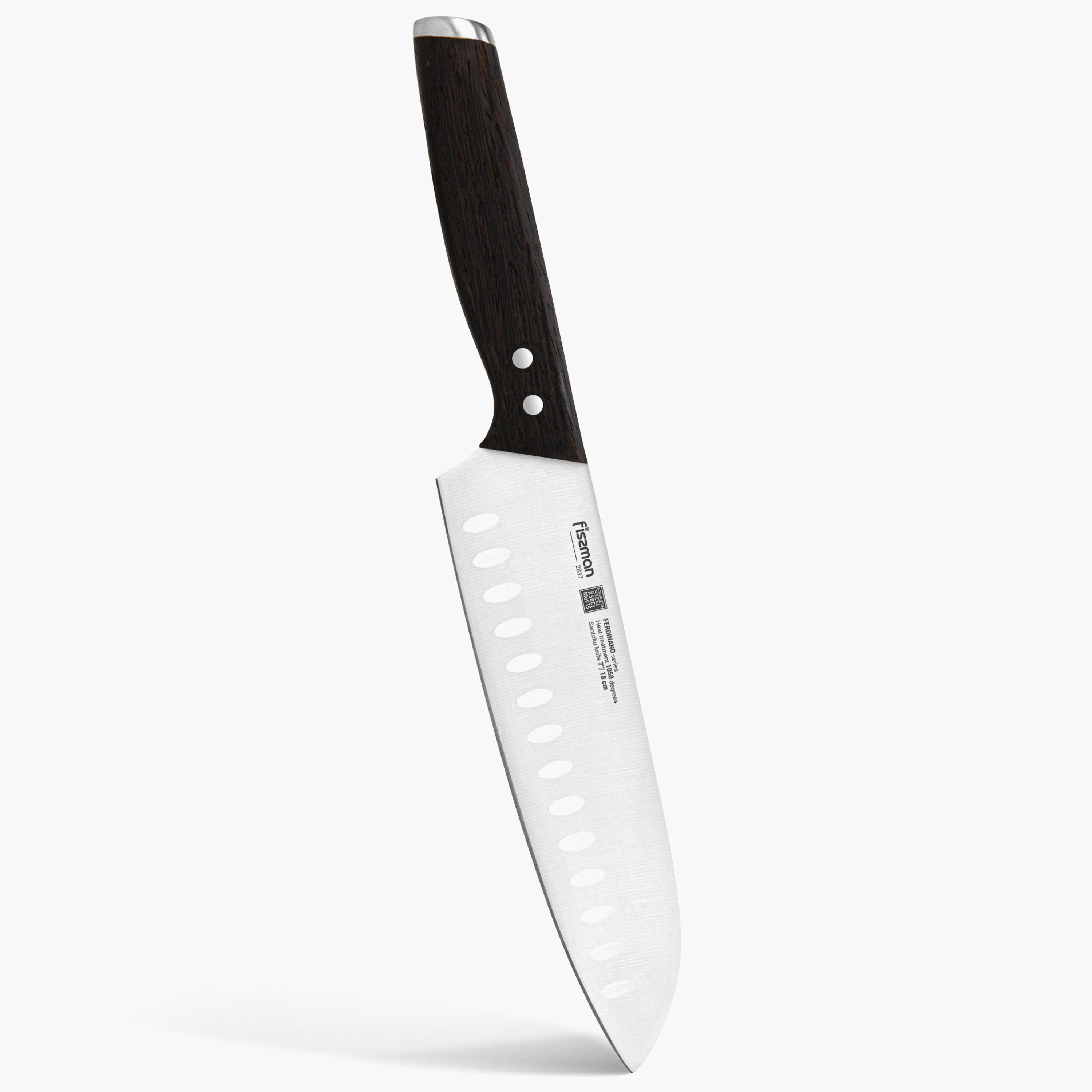 Ferdinand 7-inch Stainless Steel Santoku Knife-household-kitchen-kitchentoolsandutensils-knives-image-1