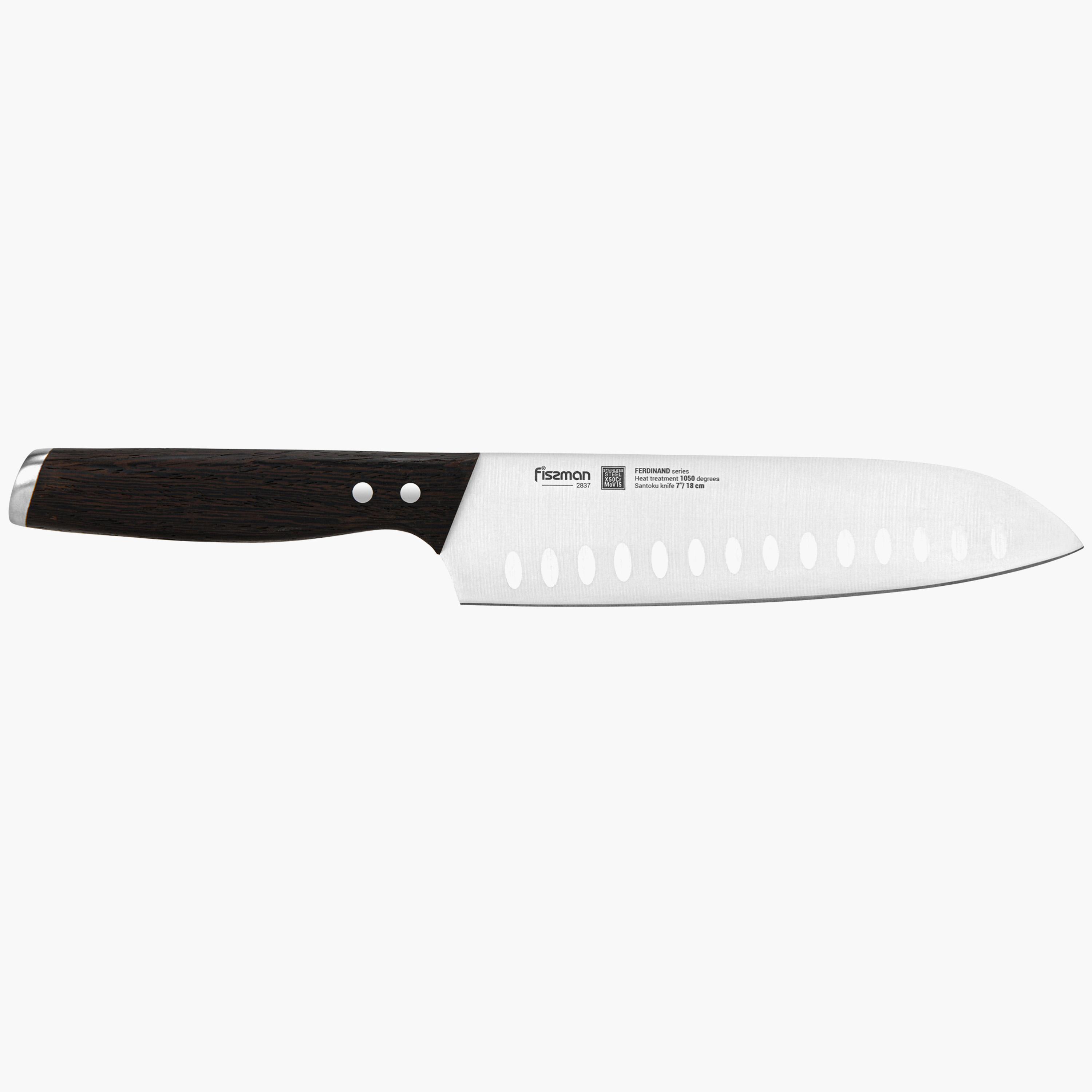 Ferdinand 7-inch Stainless Steel Santoku Knife-household-kitchen-kitchentoolsandutensils-knives-image-5
