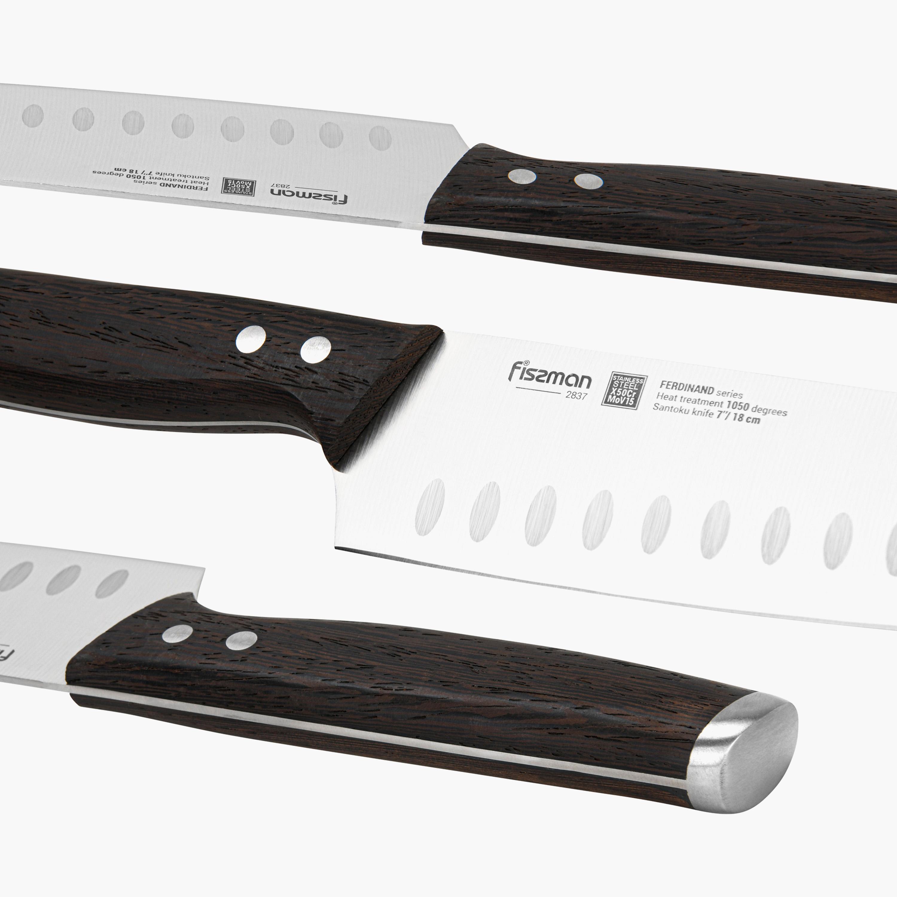 Ferdinand 7-inch Stainless Steel Santoku Knife-household-kitchen-kitchentoolsandutensils-knives-image-6