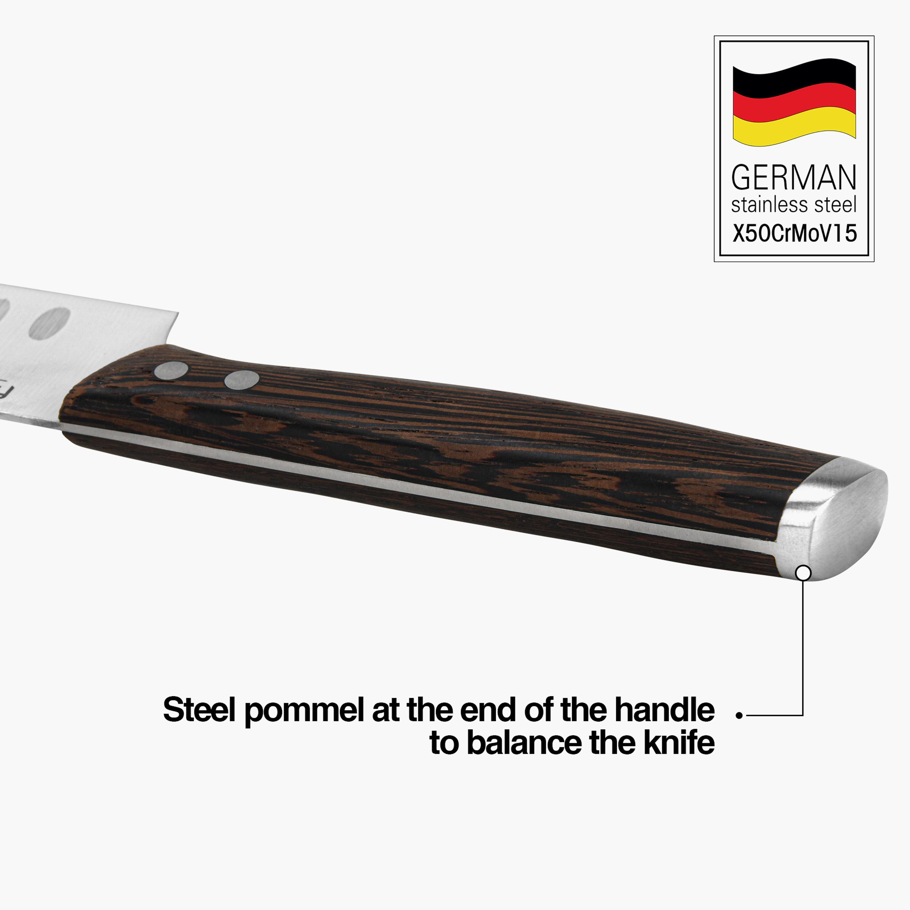 Ferdinand 5-inch Stainless Steel Santoku Knife-household-kitchen-kitchentoolsandutensils-knives-image-3