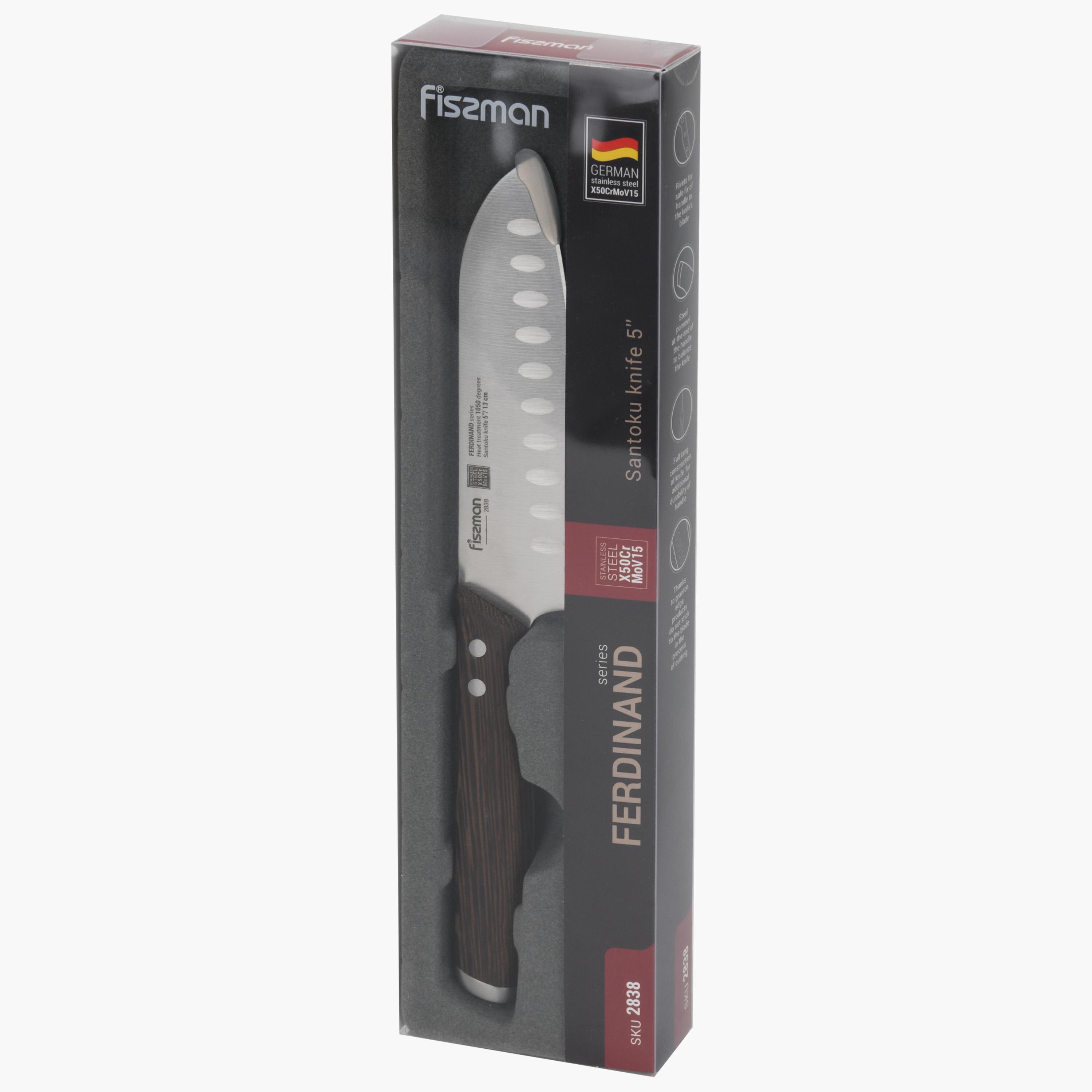 Ferdinand 5-inch Stainless Steel Santoku Knife-household-kitchen-kitchentoolsandutensils-knives-image-7