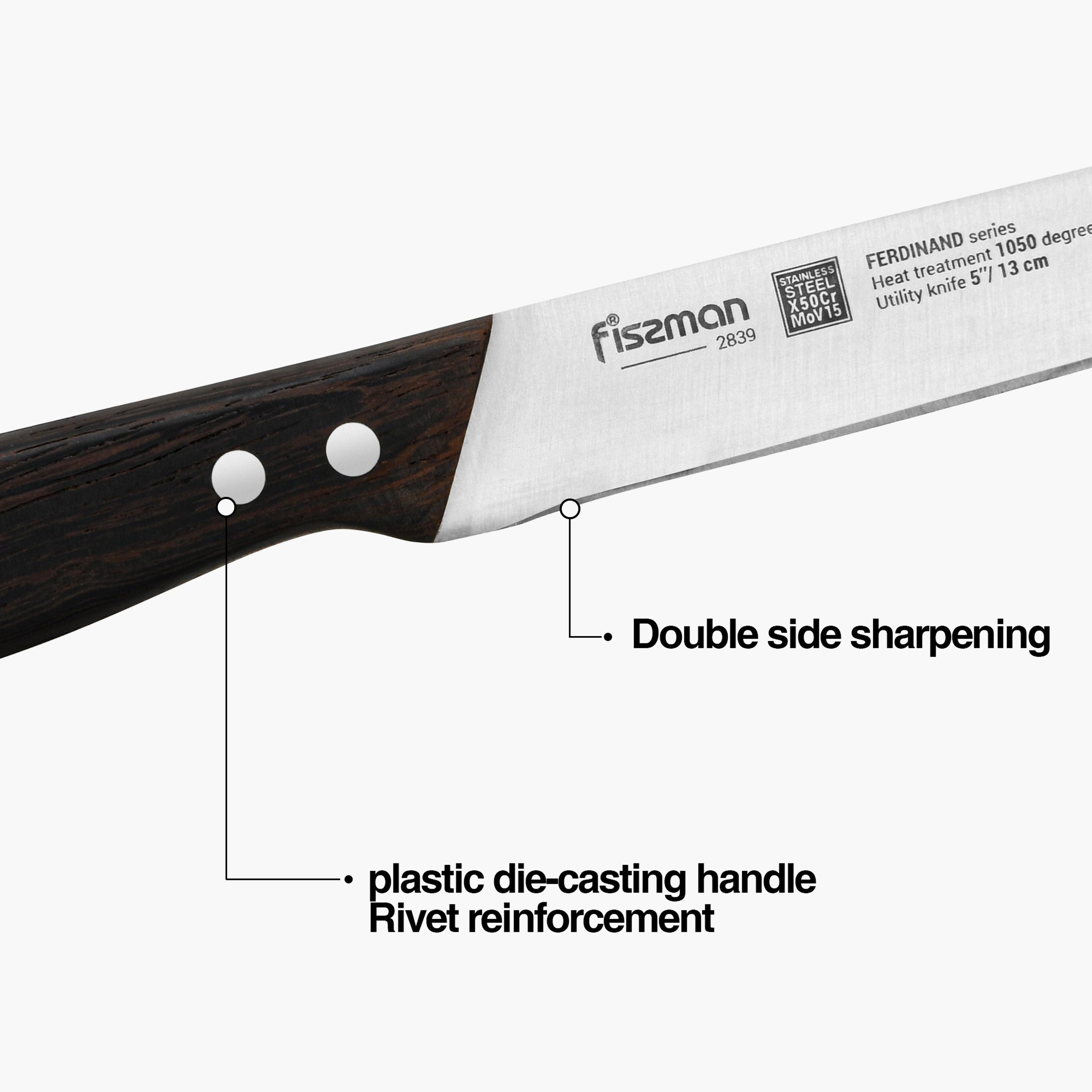 سكين متعدد الاستخدامات 5 بوصة ستانلس ستيل من فيسمان - فيرديناند-household-kitchen-kitchentoolsandutensils-knives-image-2