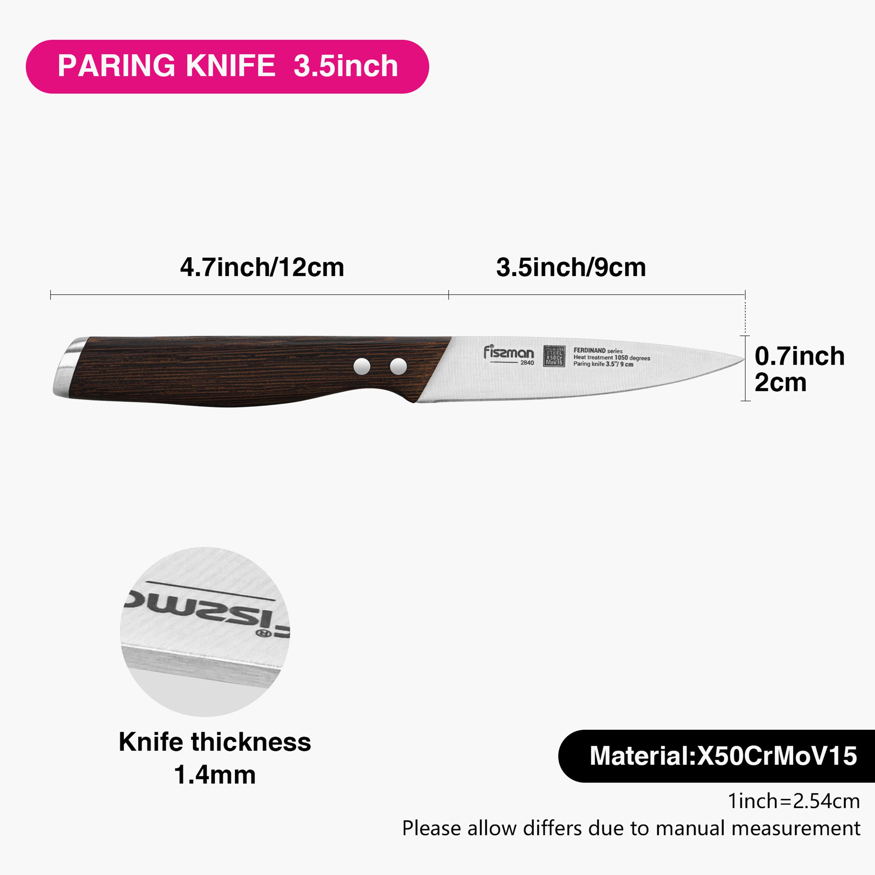 Ferdinand 3.5-inch Stainless Steel Paring Knife-household-kitchen-kitchentoolsandutensils-knives-image-4