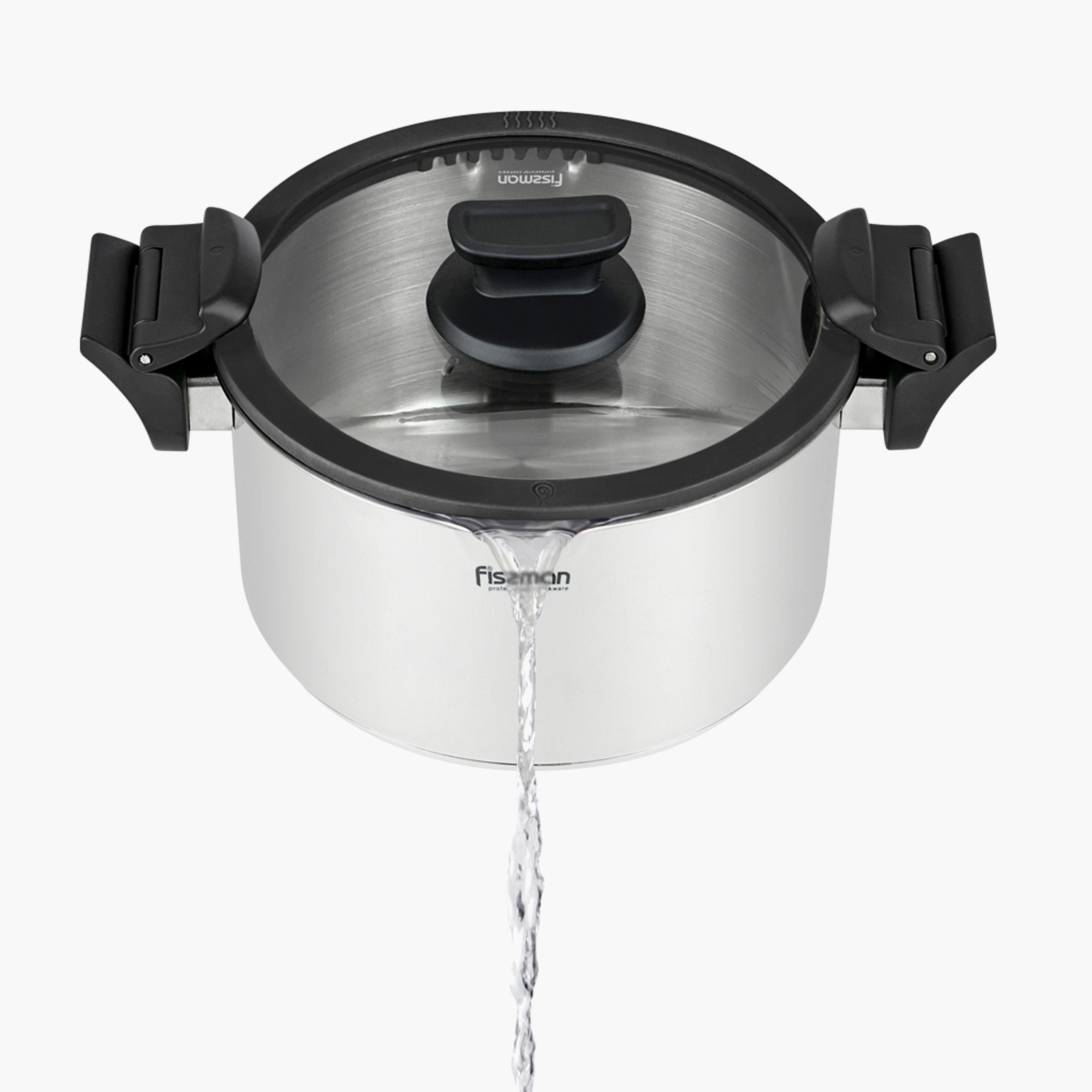 Lora Series Stainless Steel Stockpot with Glass Lid - 2.5 L-household-kitchen-cookware-potsandpans-image-3