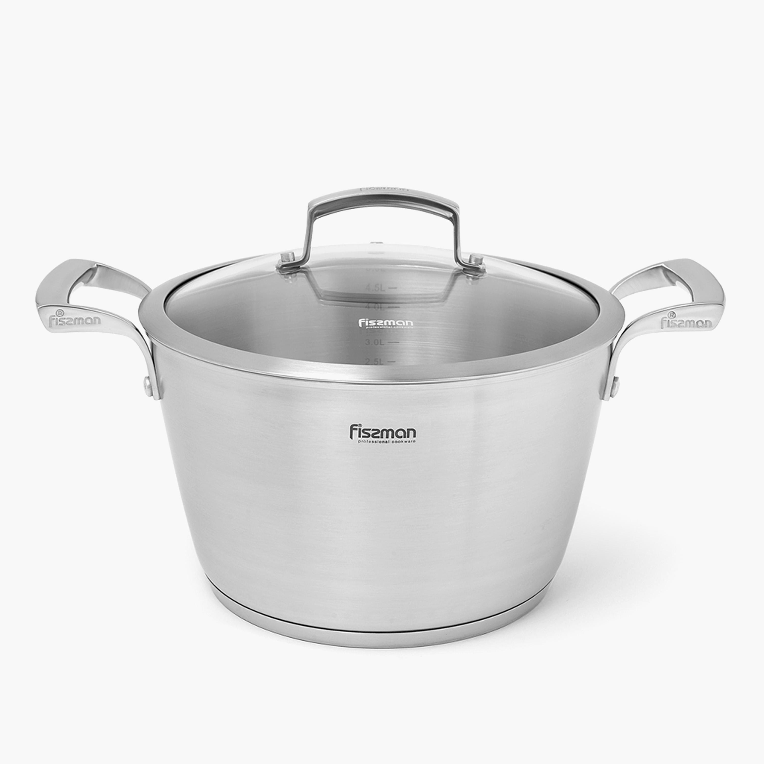 Millenium Series Stainless Steel Stockpot with Lid - 5.6 L-household-kitchen-cookware-potsandpans-image-1