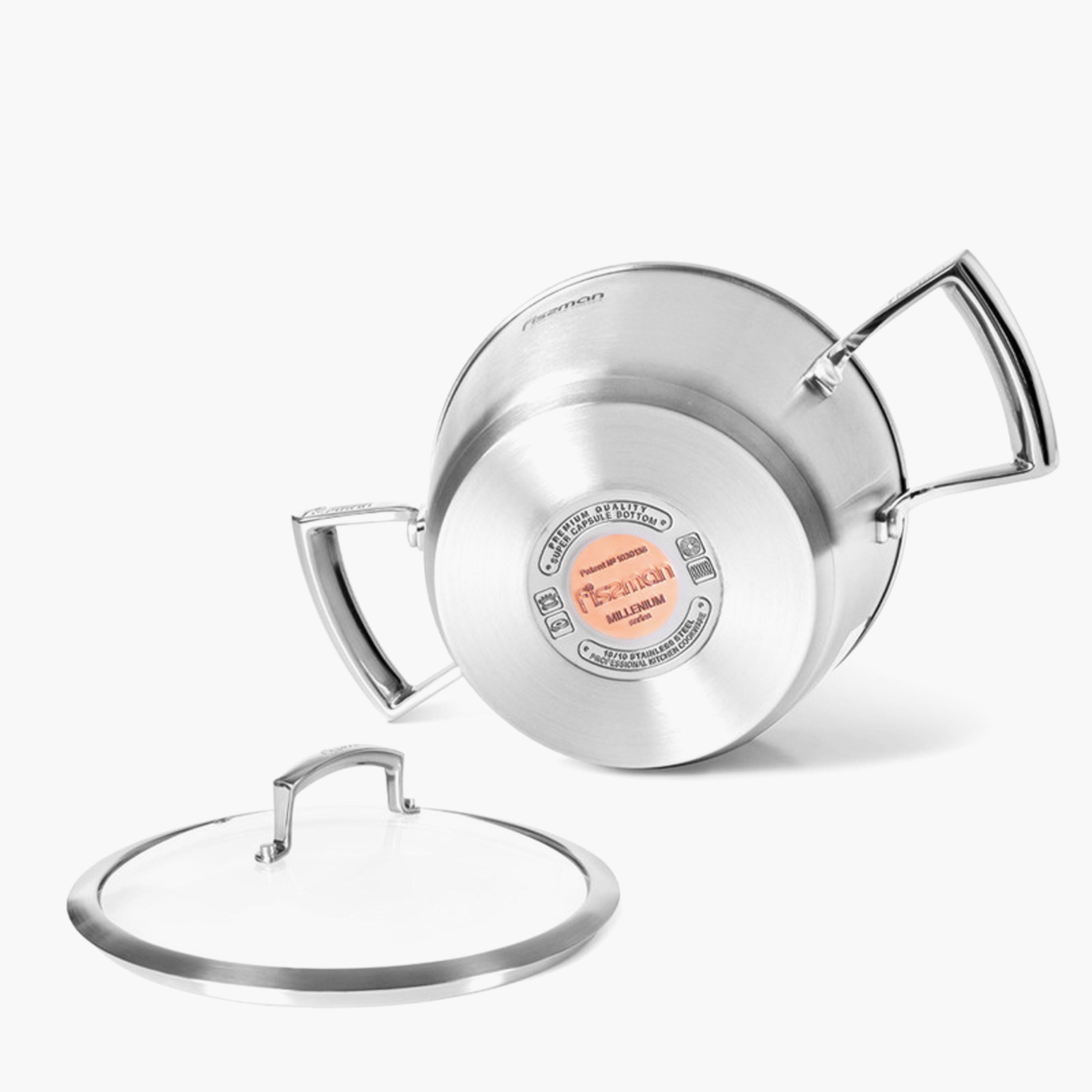 Millenium Series Stainless Steel Stockpot with Lid - 5.6 L-household-kitchen-cookware-potsandpans-image-4