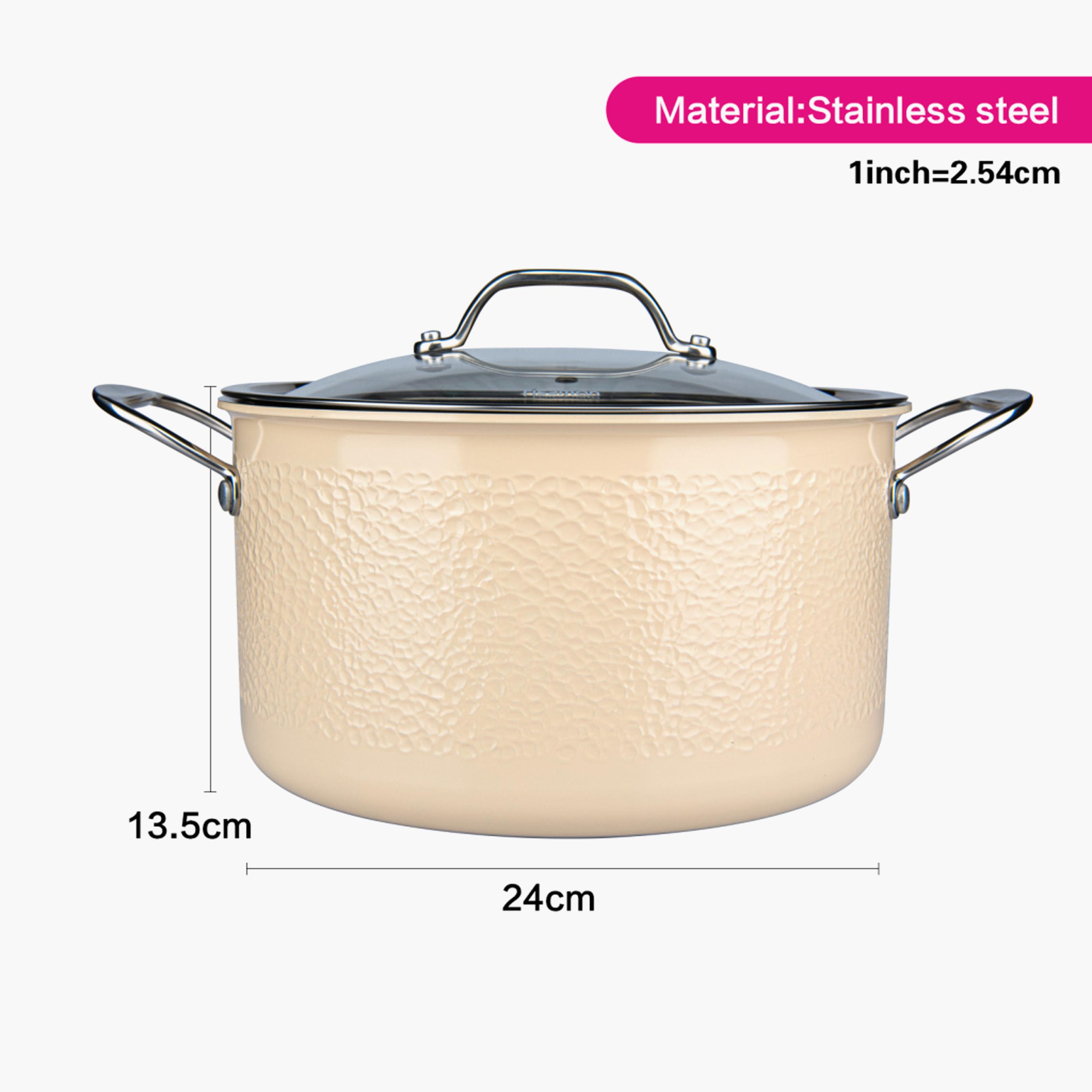 كسرولة ستانلس ستيل بغطاء زجاج بريجيت من فيسمان - 6 لتر-household-kitchen-cookware-potsandpans-image-5