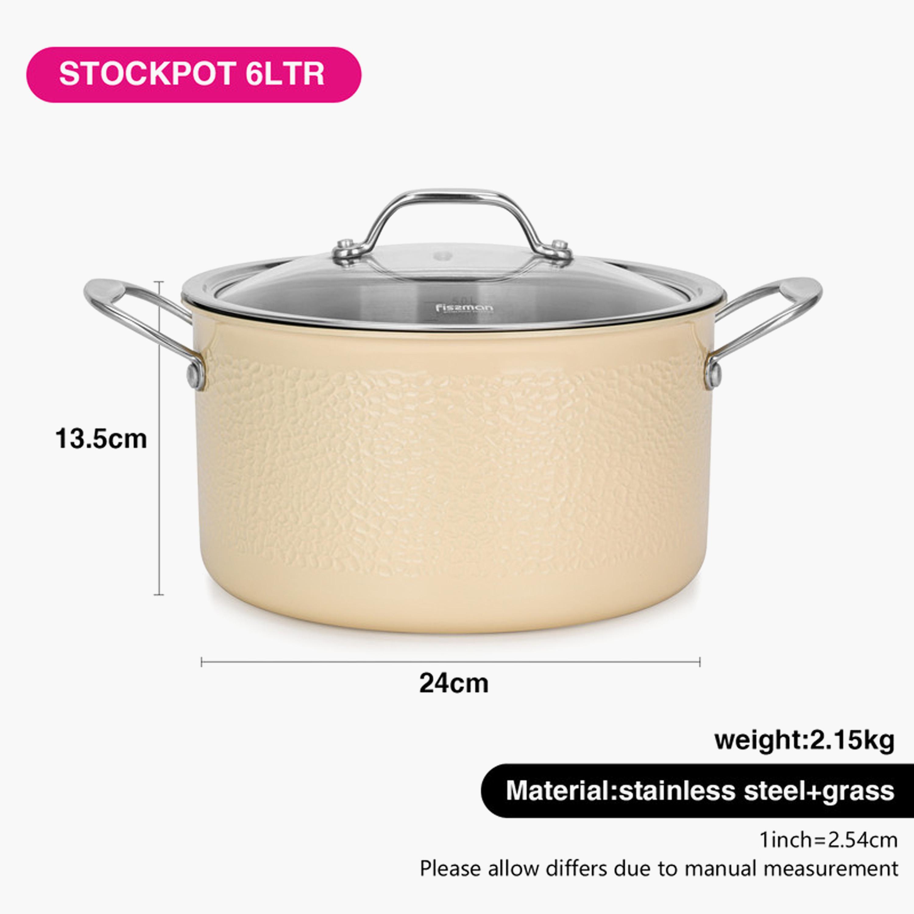 كسرولة ستانلس ستيل بغطاء زجاج بريجيت من فيسمان - 6 لتر-household-kitchen-cookware-potsandpans-image-8