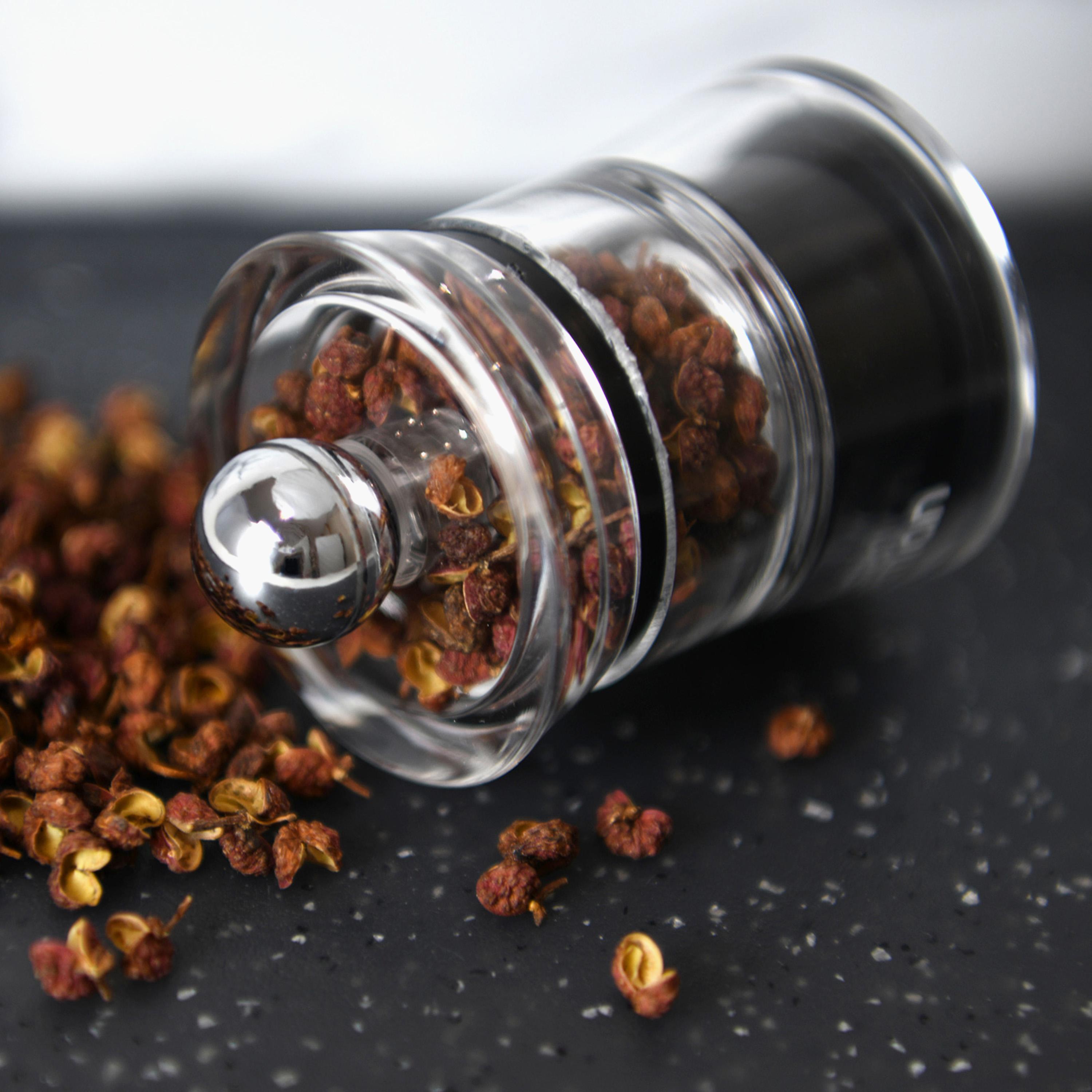 مطحنة ملح وفلفل أكريليك من فيسمان-household-kitchen-foodstorage-saltandpeppershakers-image-2