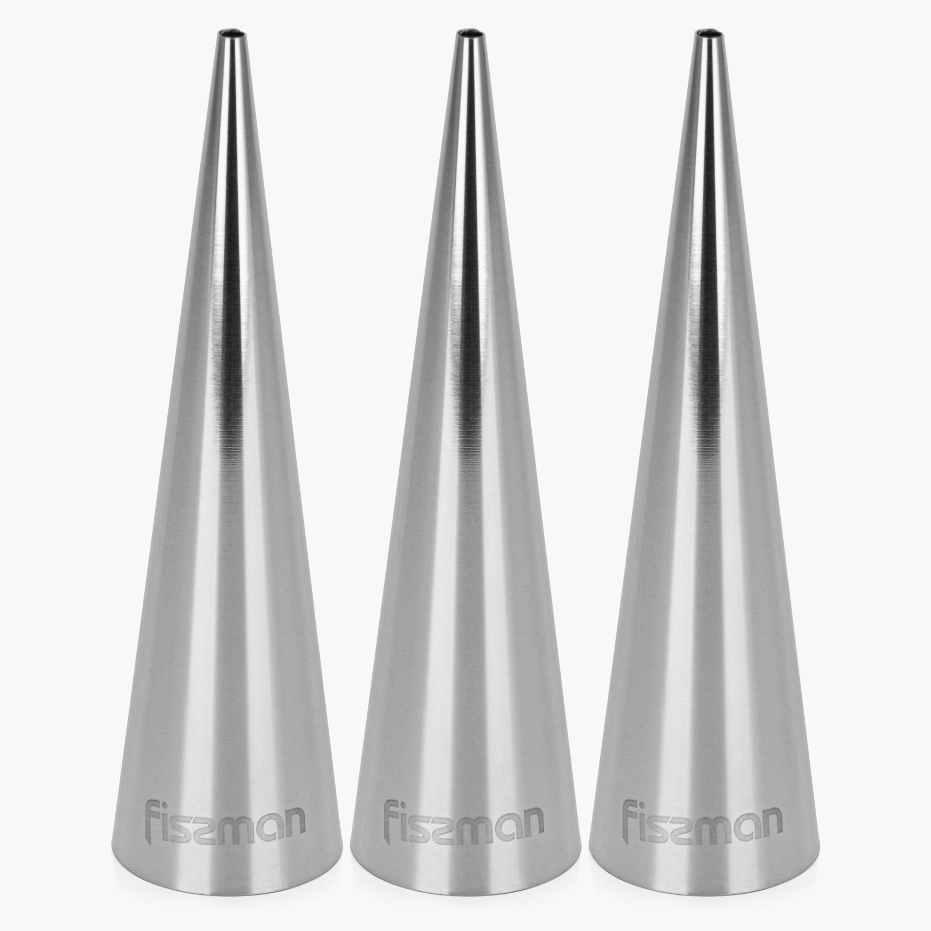 Stainless Steel Cream Nozzle Tip - Set of 3-household-kitchen-bakeware-bakingtoolsandaccessories-image-5