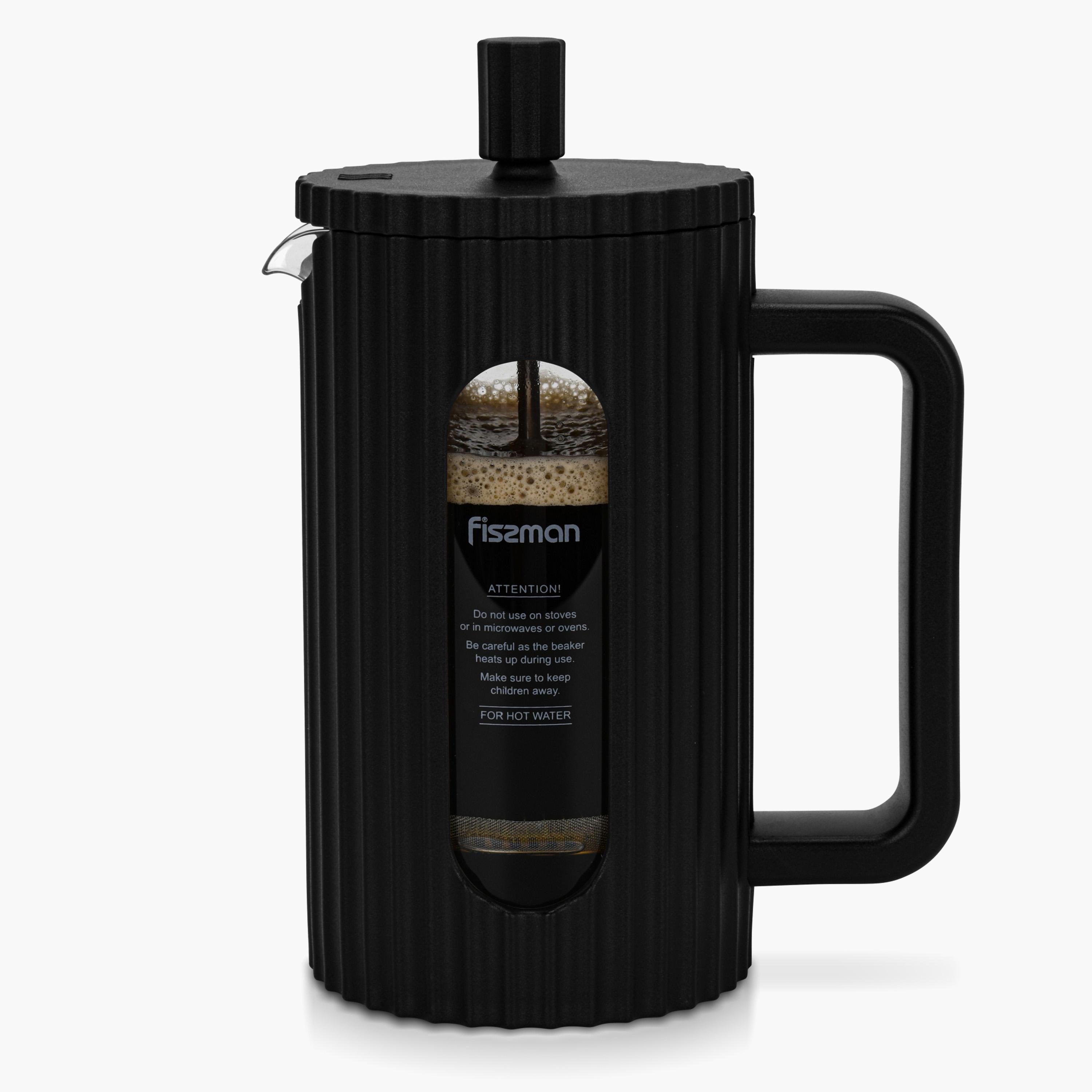 Heat-Resistant Borosilicate Glass French Press - 600 ml-household-dining-teaandcoffee-vacuumflaskscoffeeandteapots-image-3