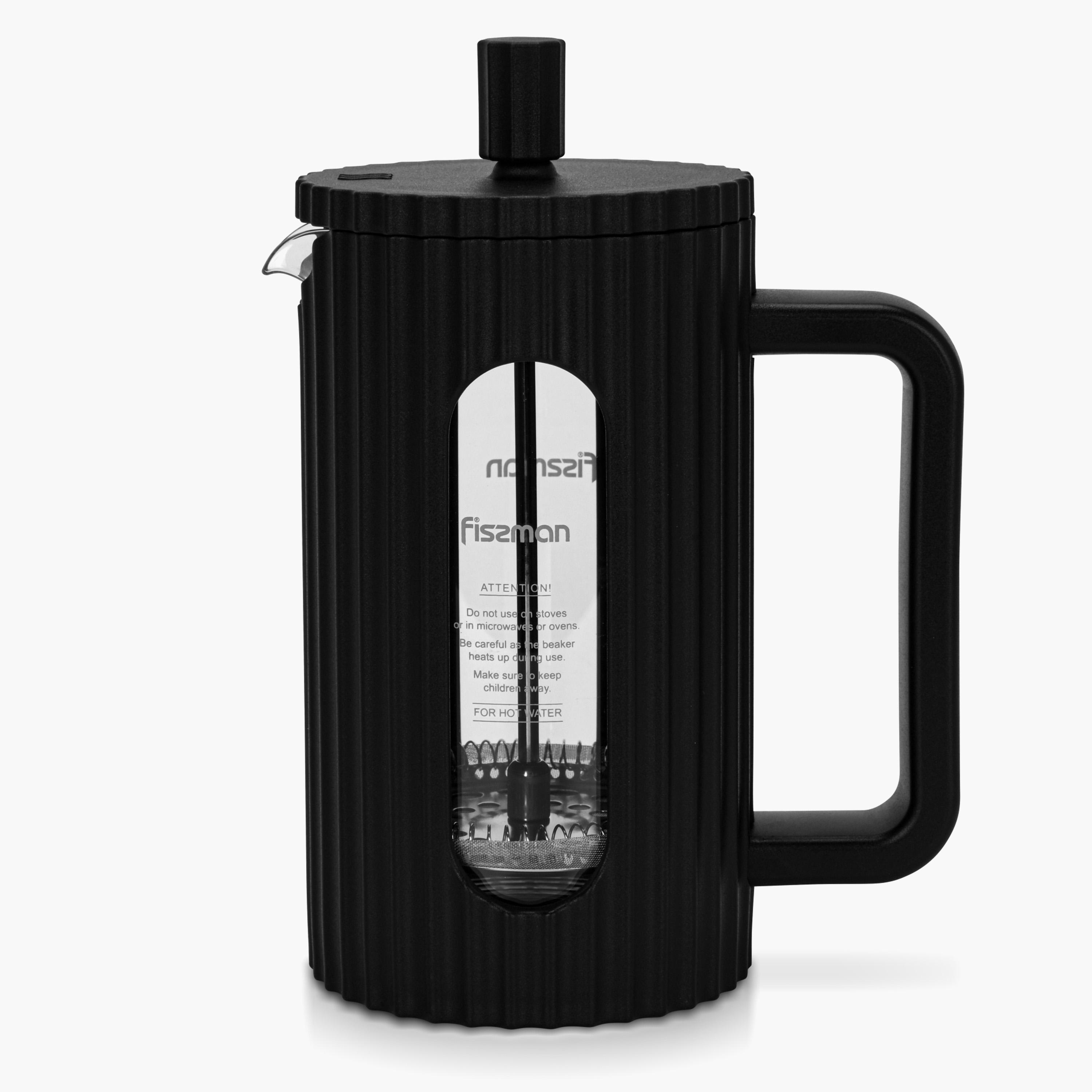 Heat-Resistant Borosilicate Glass French Press - 600 ml-household-dining-teaandcoffee-vacuumflaskscoffeeandteapots-image-6