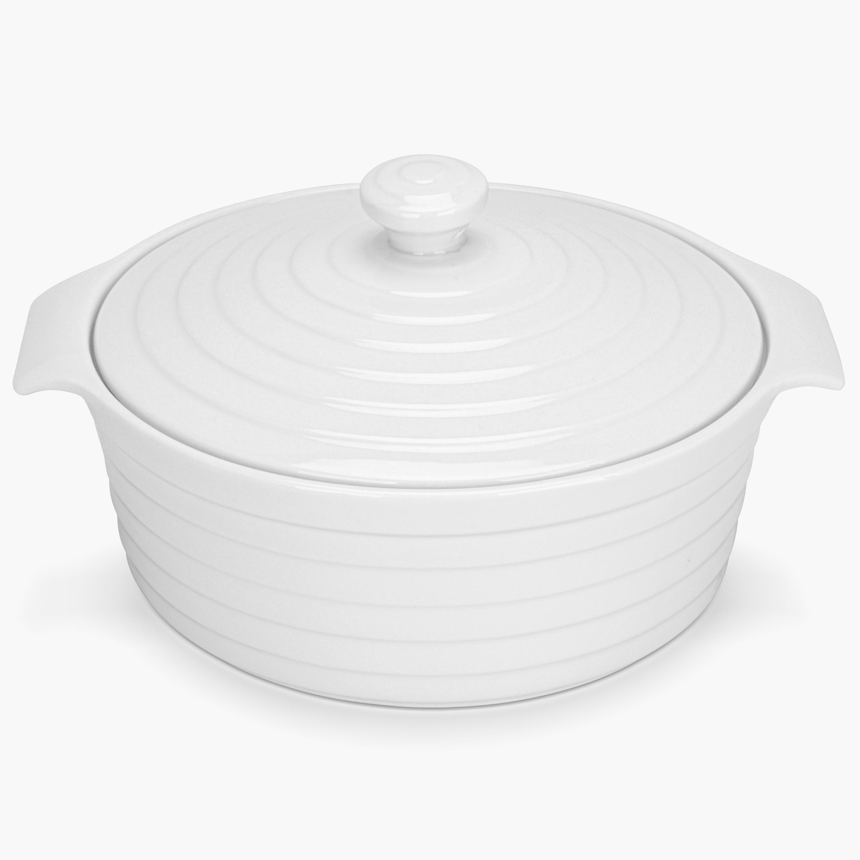 قدر صغير بورسلان بغطاء من فيسمان - 1.5 لتر-household-kitchen-bakeware-bakingdishes-image-1