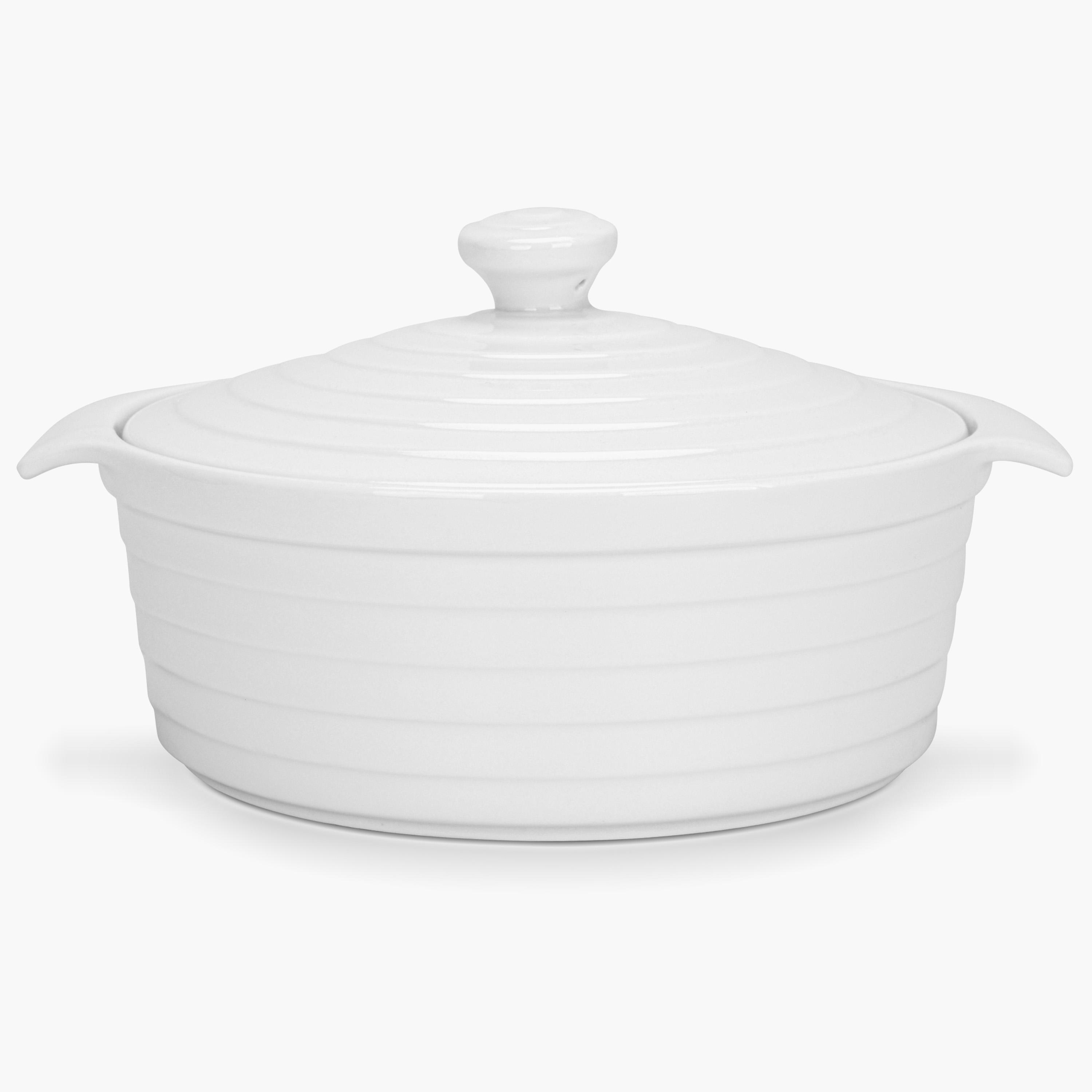قدر صغير بورسلان بغطاء من فيسمان - 1.5 لتر-household-kitchen-bakeware-bakingdishes-image-4