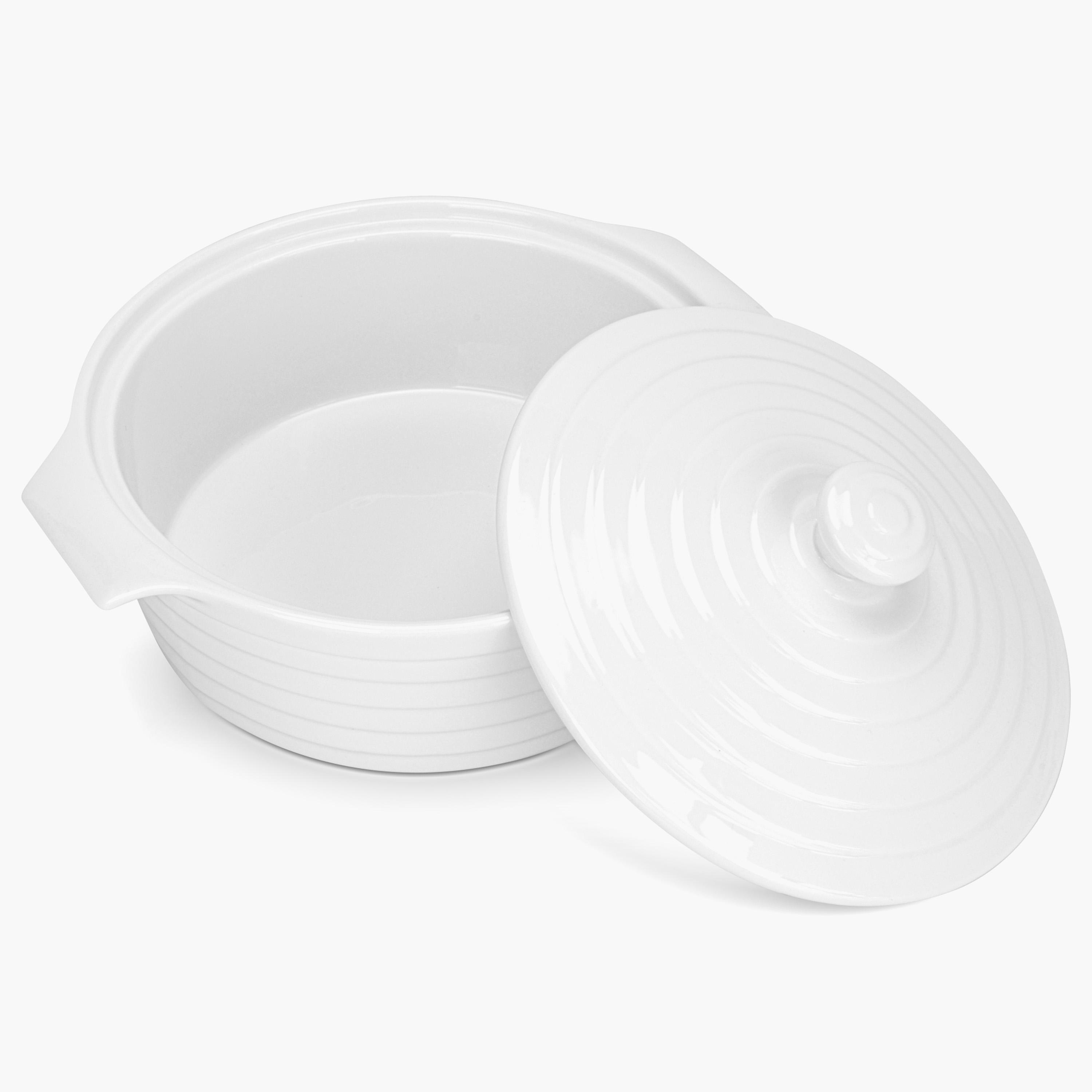 قدر صغير بورسلان بغطاء من فيسمان - 1.5 لتر-household-kitchen-bakeware-bakingdishes-image-5