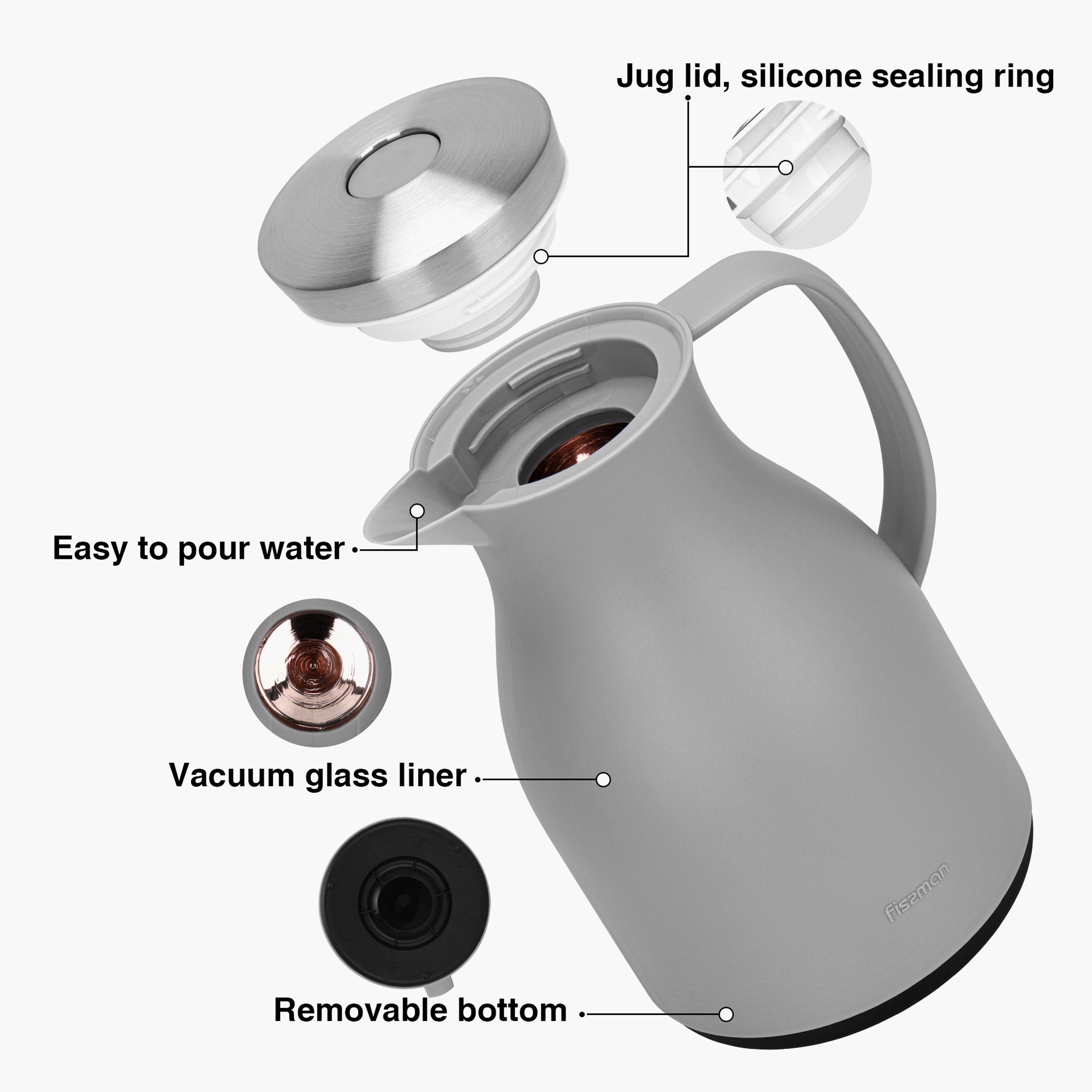 Vacuum Insulated Flask - 1 L-household-dining-teaandcoffee-vacuumflaskscoffeeandteapots-image-2