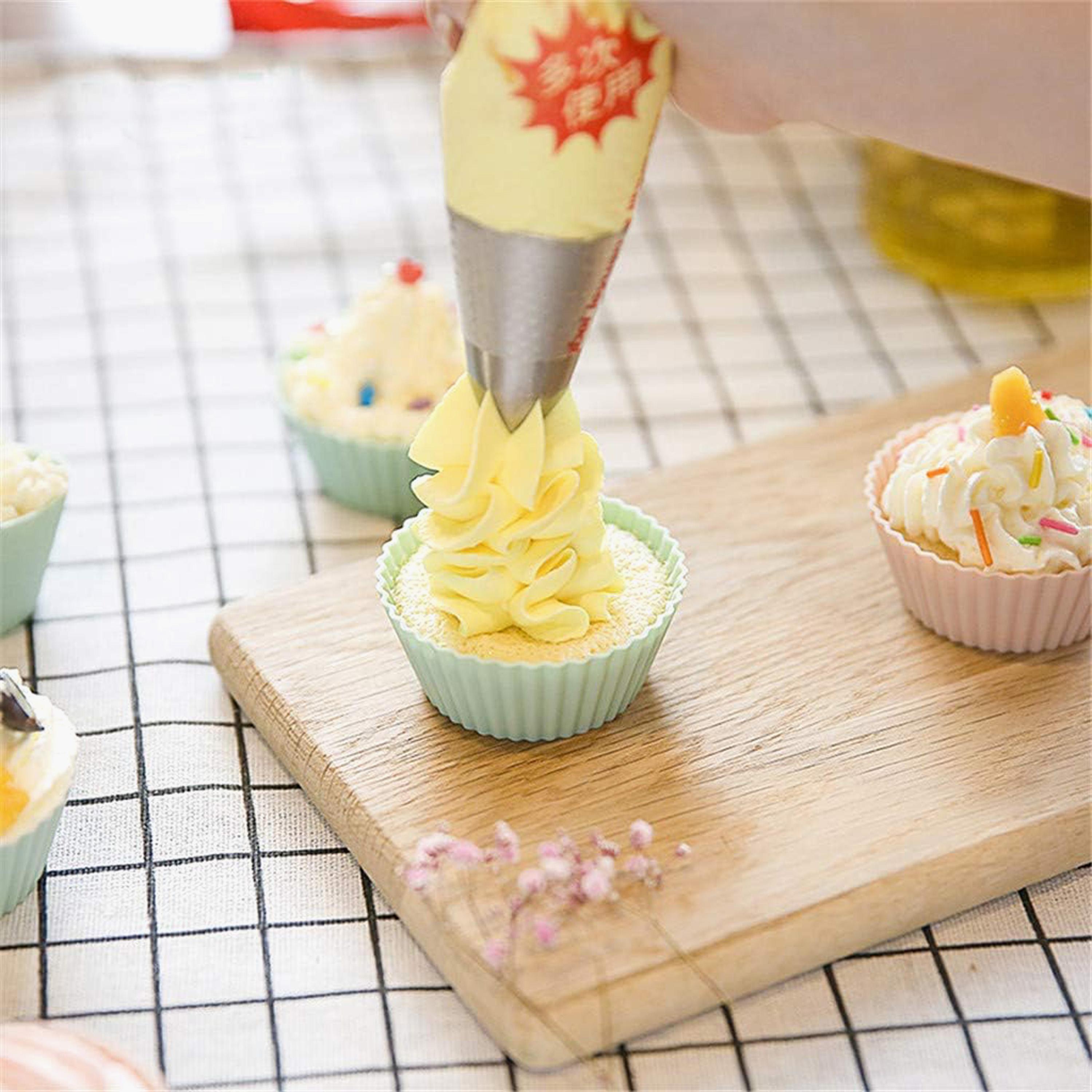 Silicone 6-Piece Cupcake Mould Set-household-kitchen-bakeware-bakingpansandmoulds-image-3