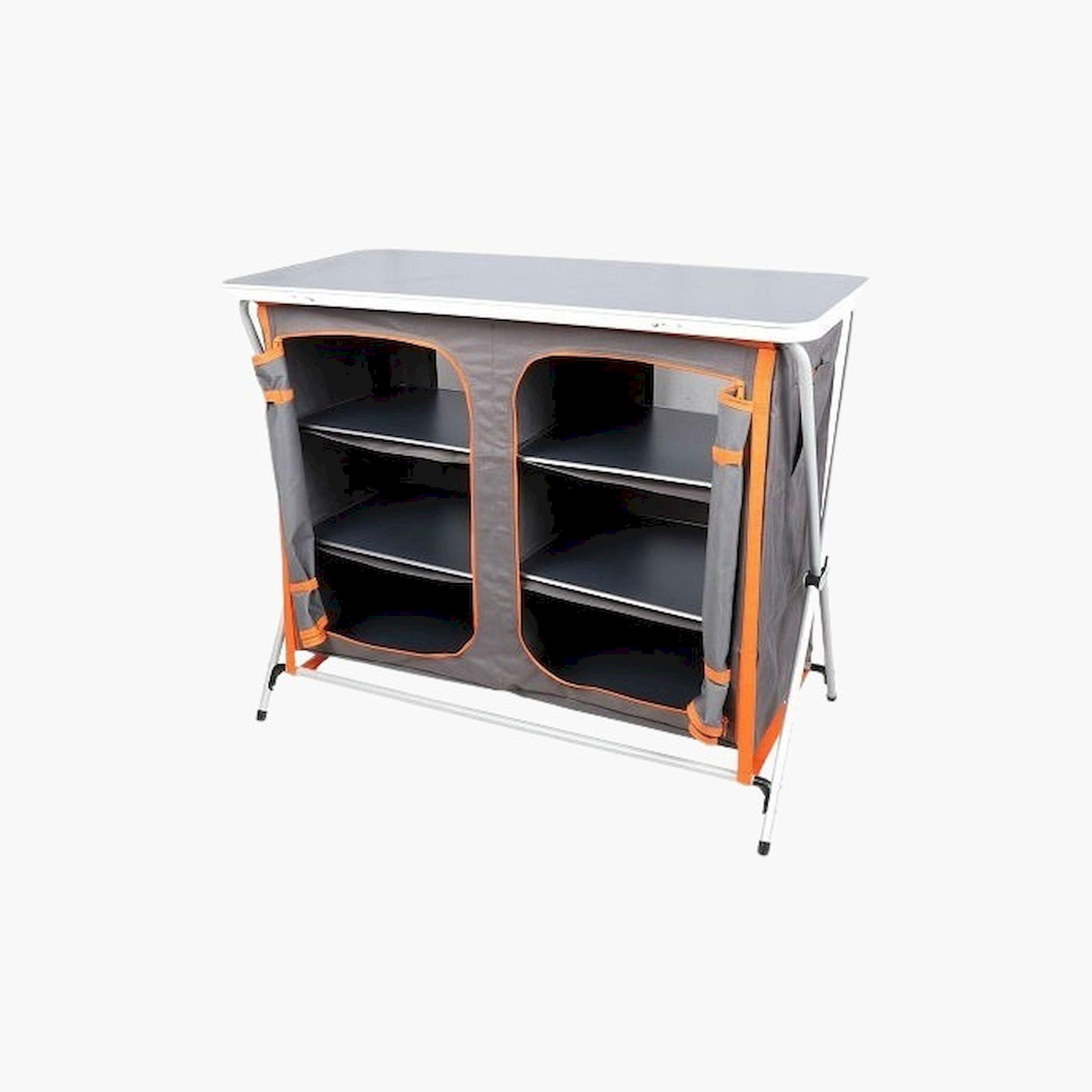 Kadi Double Camping Cupboard 3 Shelves Plastic 110 x 88 x 53cm CMI-PIF107-sports-gear-campingandhiking-image-2