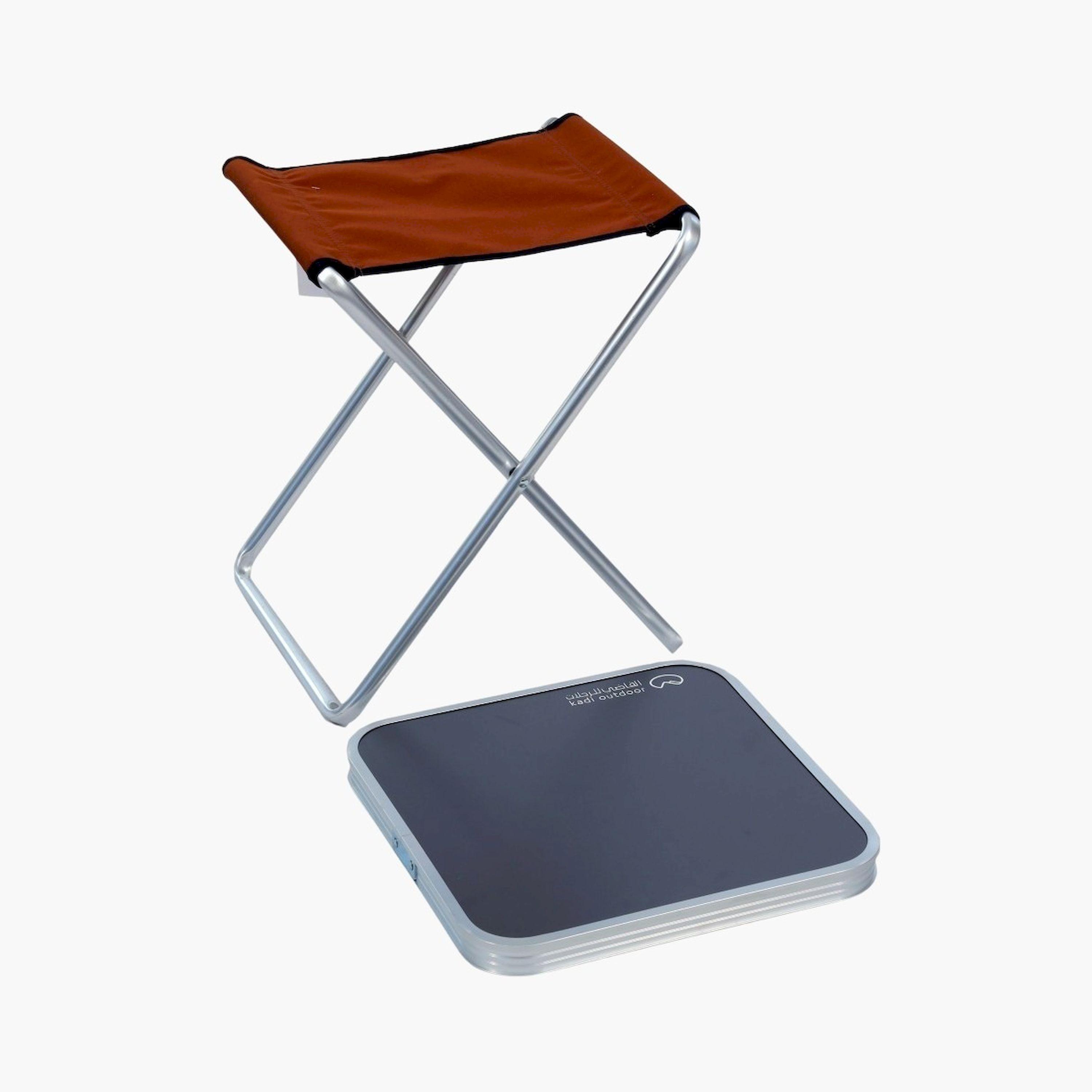 Kadi Stool Cum Table Polyester 63 x 45 x 43cm CMI-PIF157-sports-gear-campingandhiking-image-2