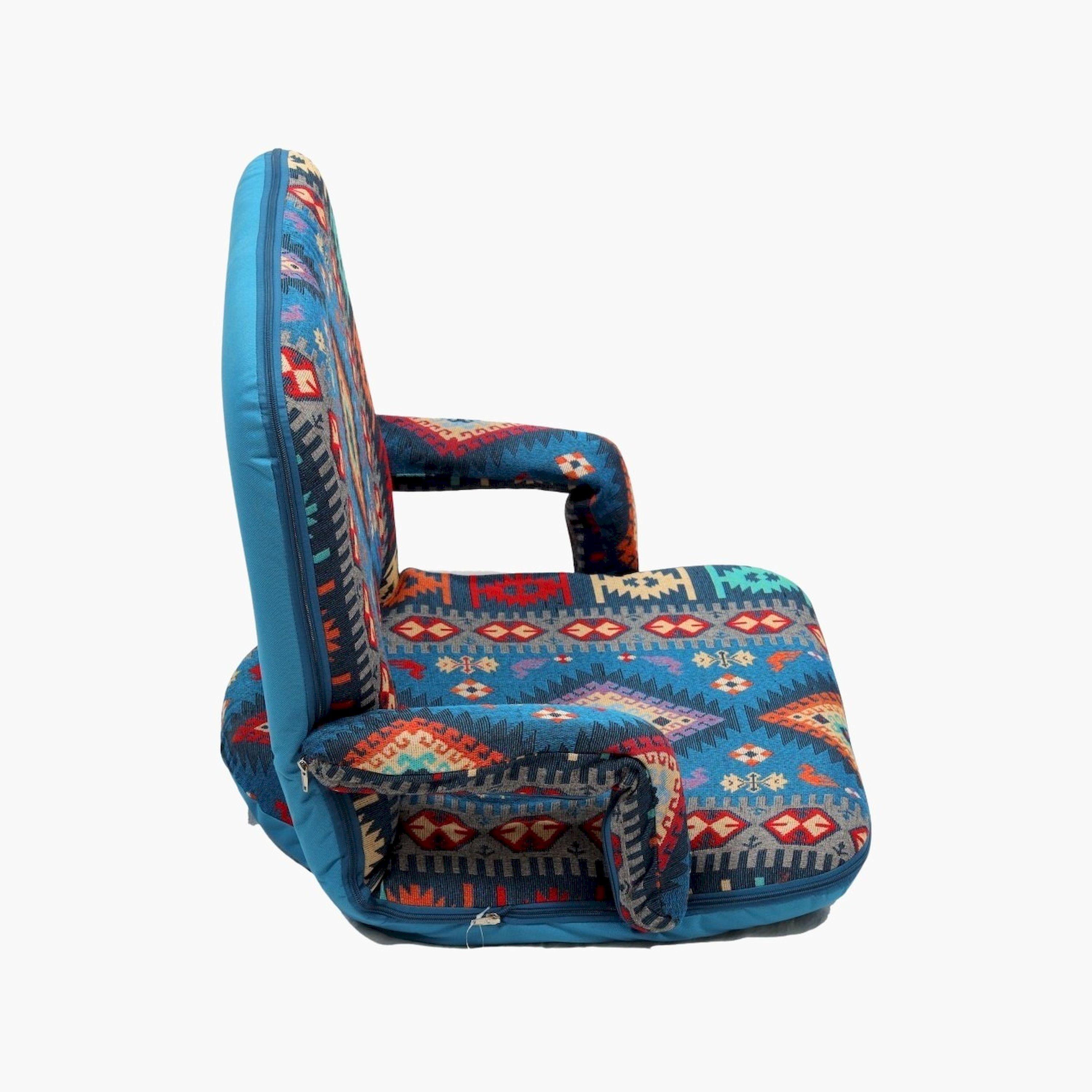 Kadi Ground Chair With Side Armrest Polyester 83 x 63 x 6cm CMI-PIF184-sports-gear-campingandhiking-image-2