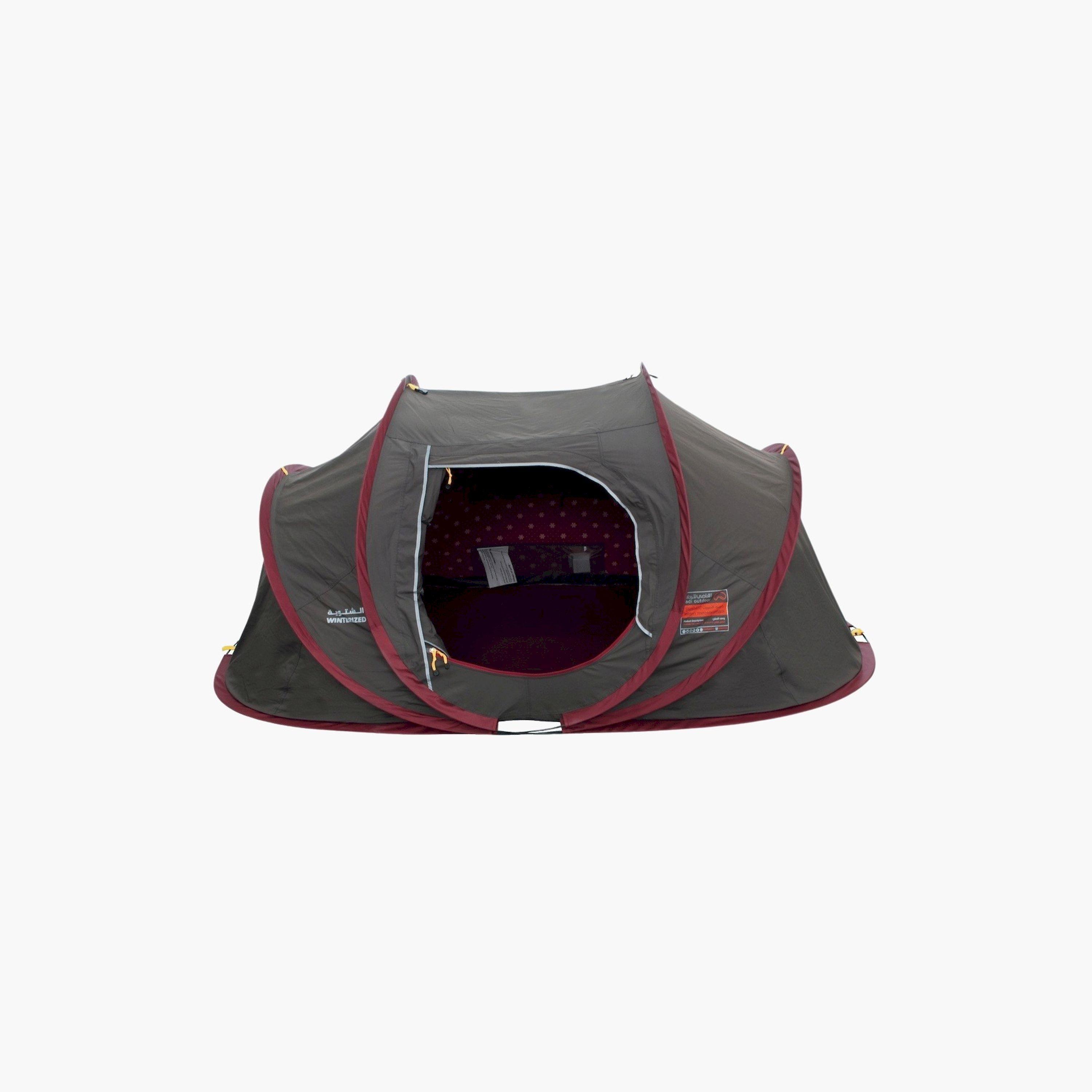Kadi Two-Layer Camping 1-Person Tent Polyester Blend 250 x 110 x 150cm CMT-MBT034-sports-gear-campingandhiking-image-1