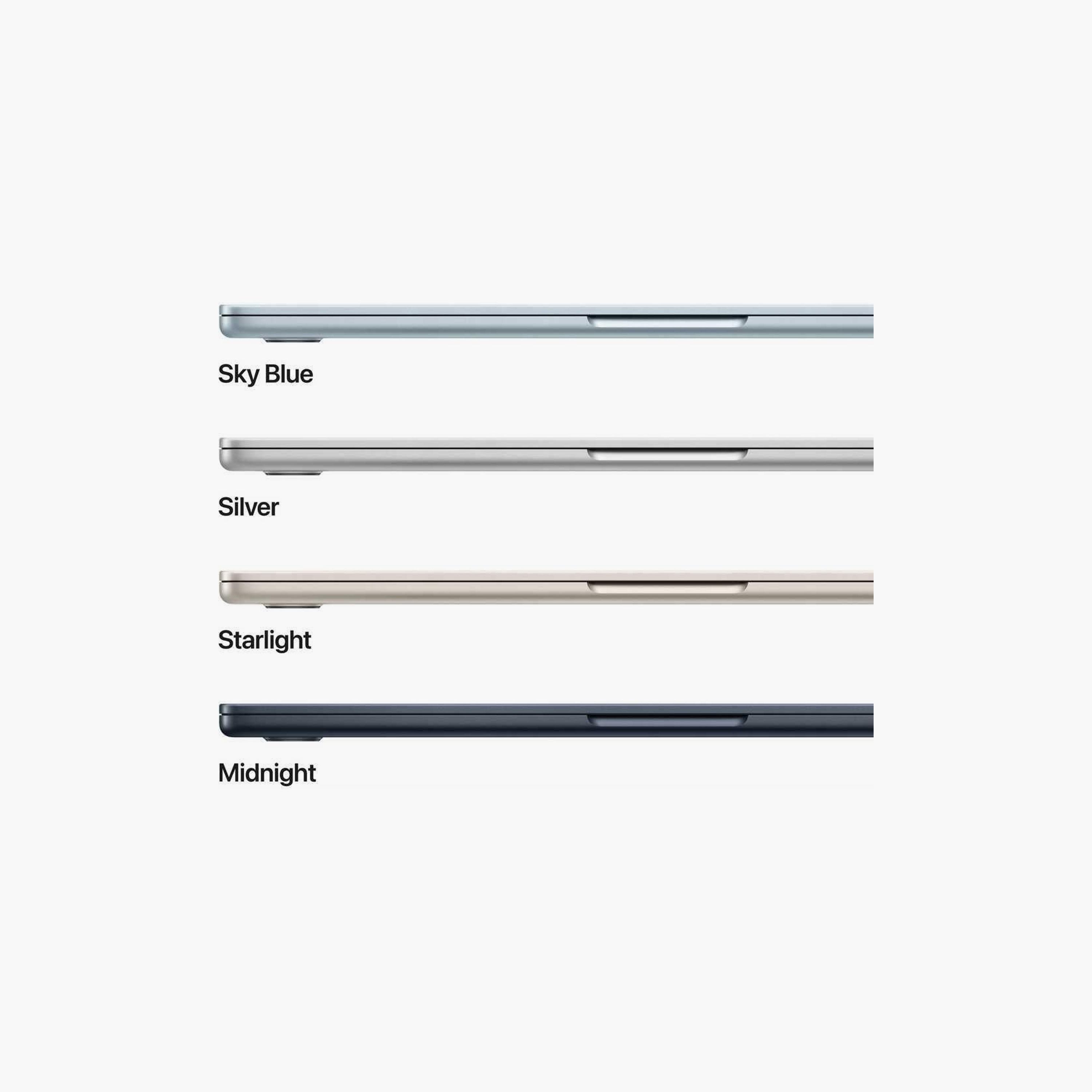 Apple 15-inch MacBook Air M4 chip with 10-core CPU & GPU, 16GB, 256GB SSD - English-Arabic Keyboard-electronics-laptops-image-3