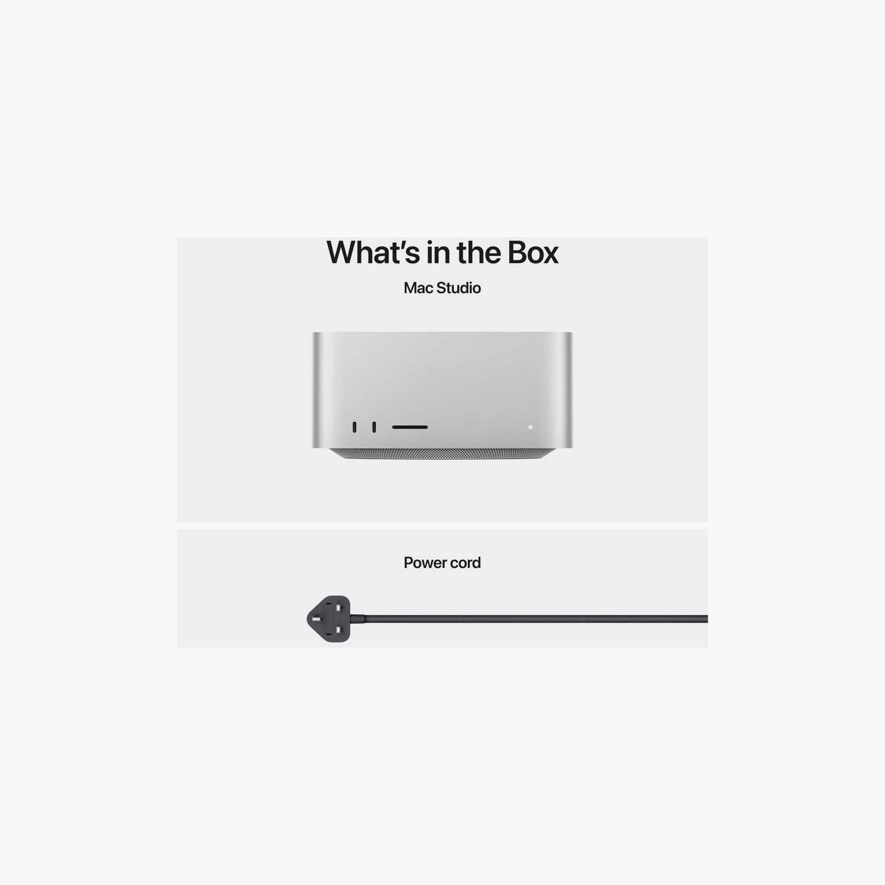 Apple Mac Studio M4 Max Chip with 14‐core CPU, 32‐core GPU, 36GB, 512GB English-Arabic Keyboard-electronics-laptops-image-9