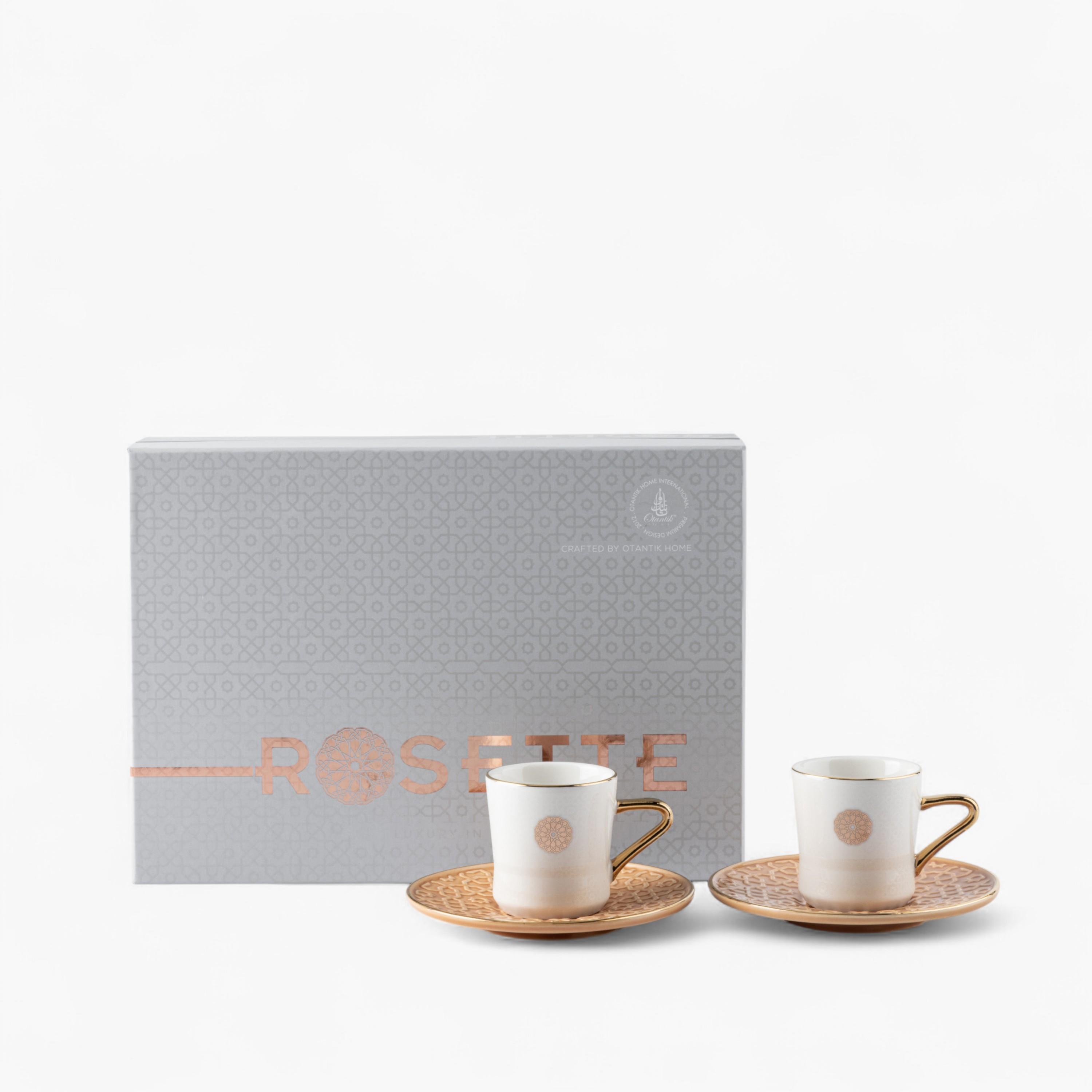 طقم فناجين قهوة وصحون بورسلان 12 قطعة من أوتانتيك-household-dining-teaandcoffee-teaandcoffeesets-image-2