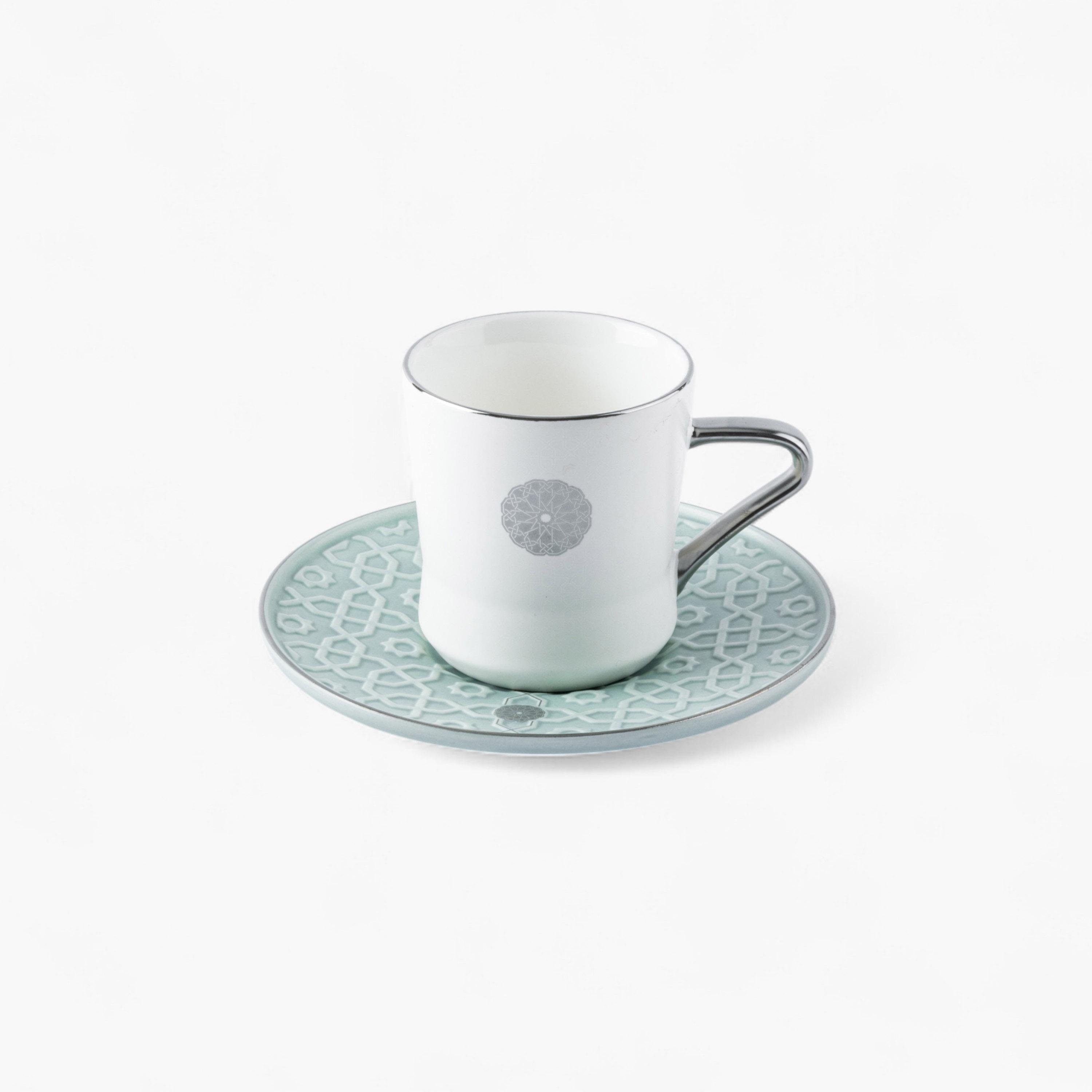 طقم فناجين وصحون منقوش 12 قطعة من أوتانتك-household-dining-teaandcoffee-teaandcoffeesets-image-5