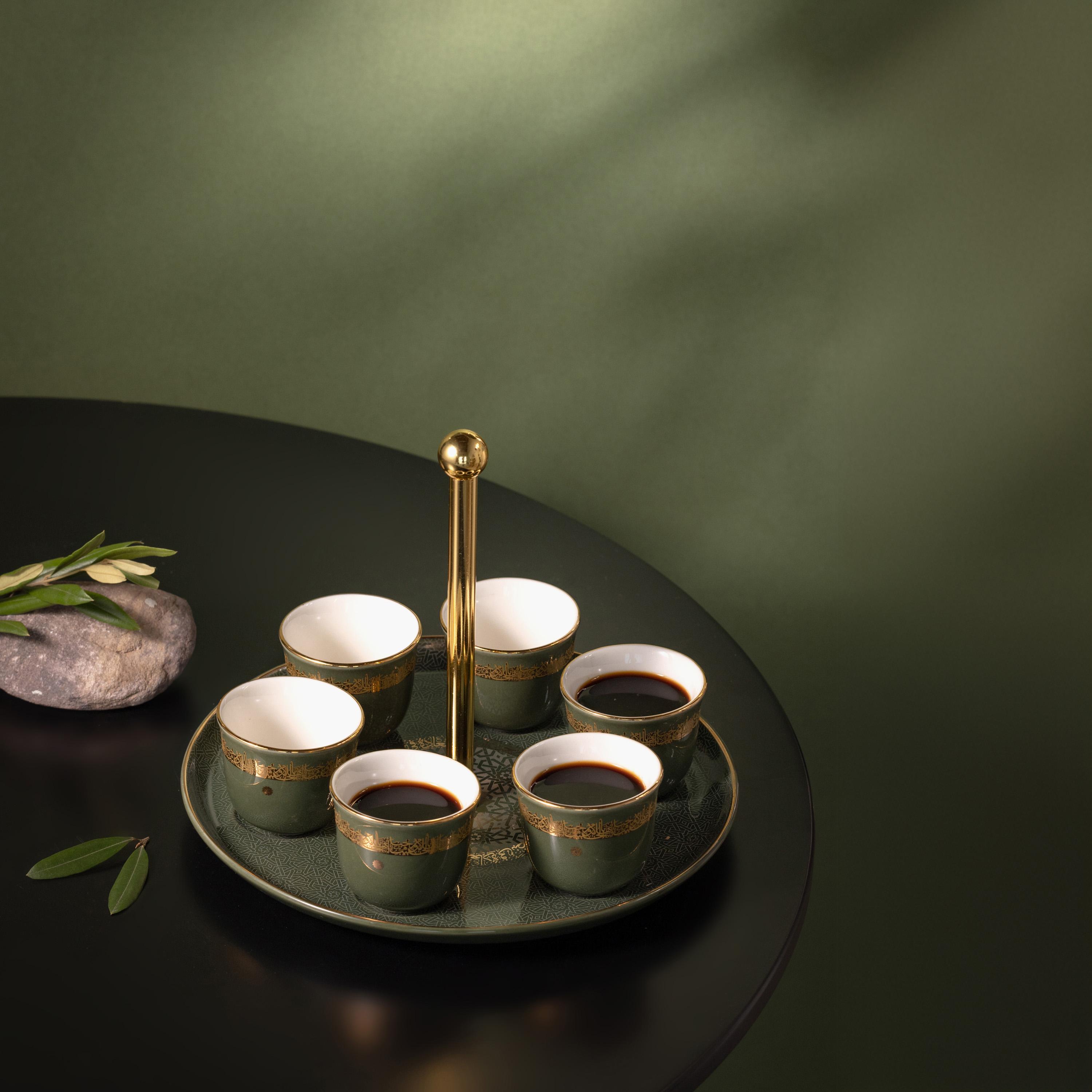 طقم أكواب قهوة بورسلان 7 قطع من أوتانتيك-household-dining-teaandcoffee-teaandcoffeesets-image-4