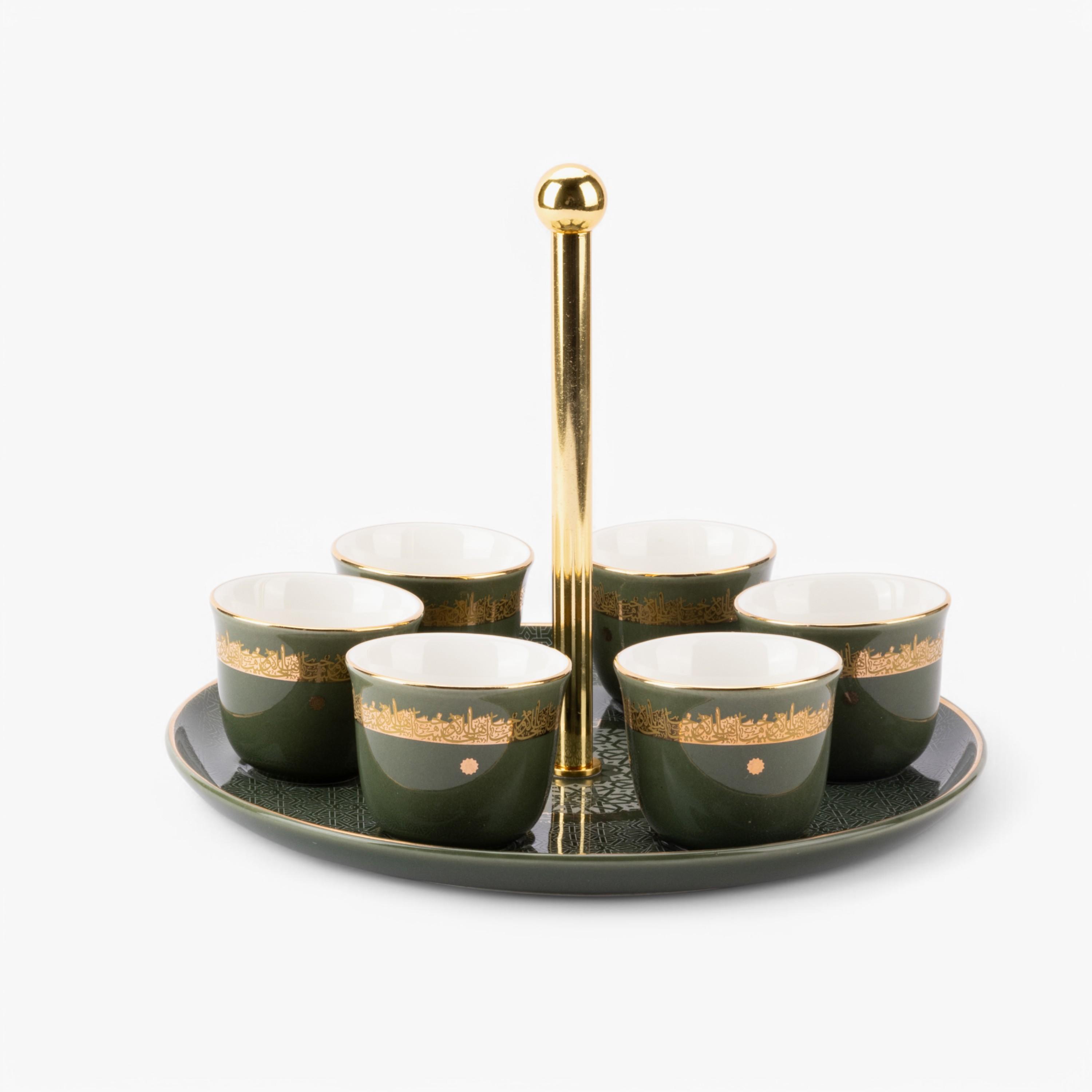 طقم أكواب قهوة بورسلان 7 قطع من أوتانتيك-household-dining-teaandcoffee-teaandcoffeesets-image-1