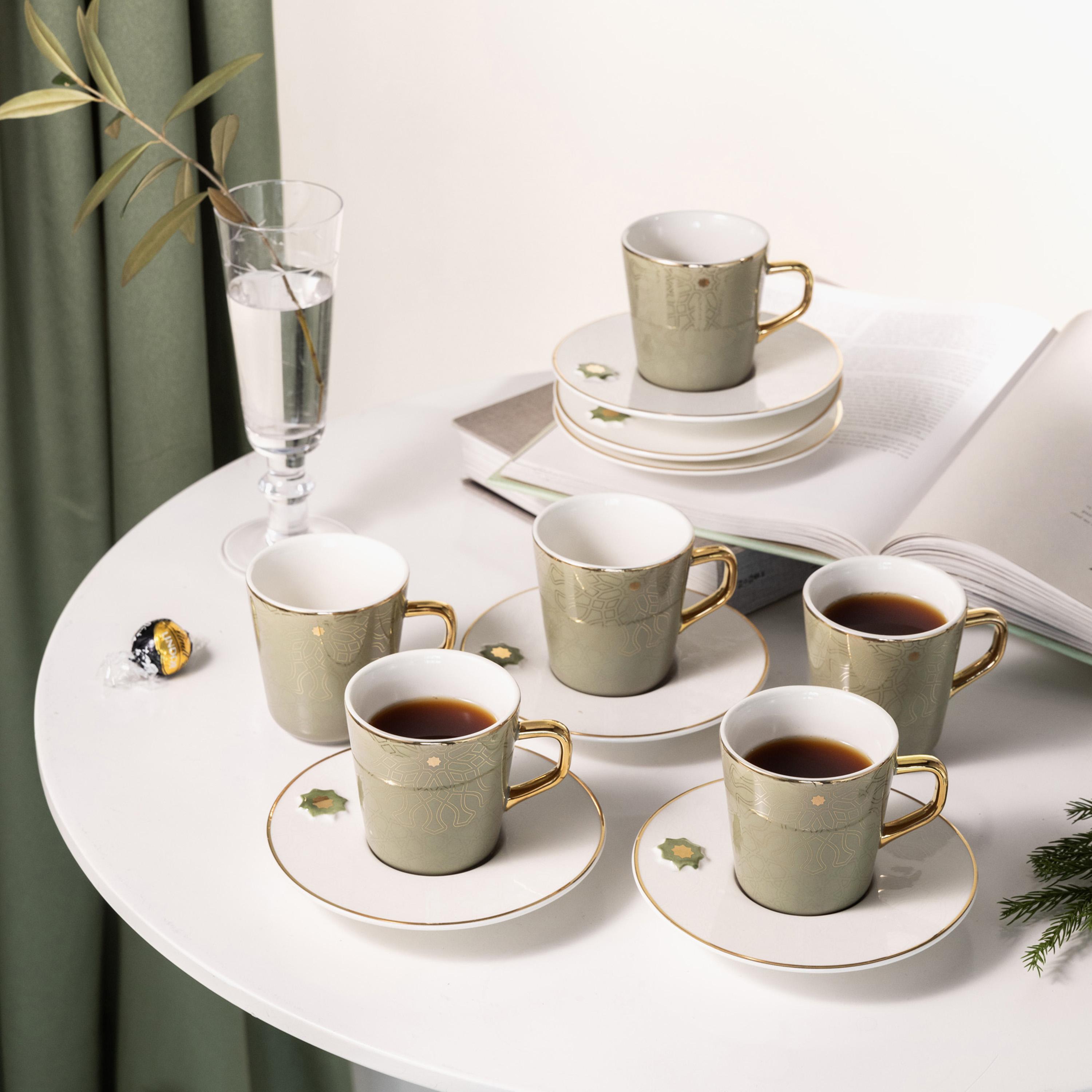 Porcelain 12-Piece Cup and Saucer Set-household-dining-teaandcoffee-teaandcoffeesets-image-1