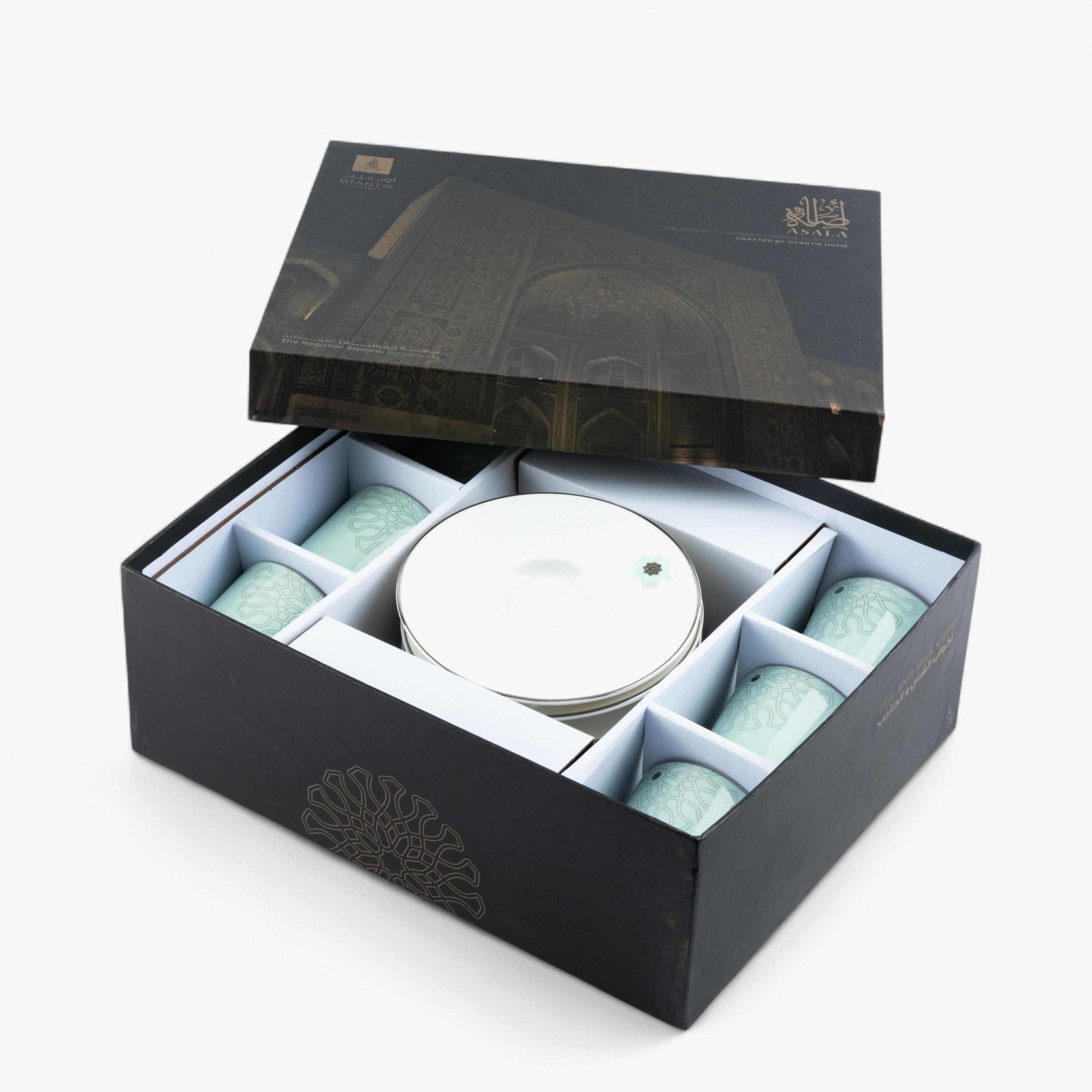 Printed 12-Piece Cup and Saucer Set-household-dining-teaandcoffee-teaandcoffeesets-image-2