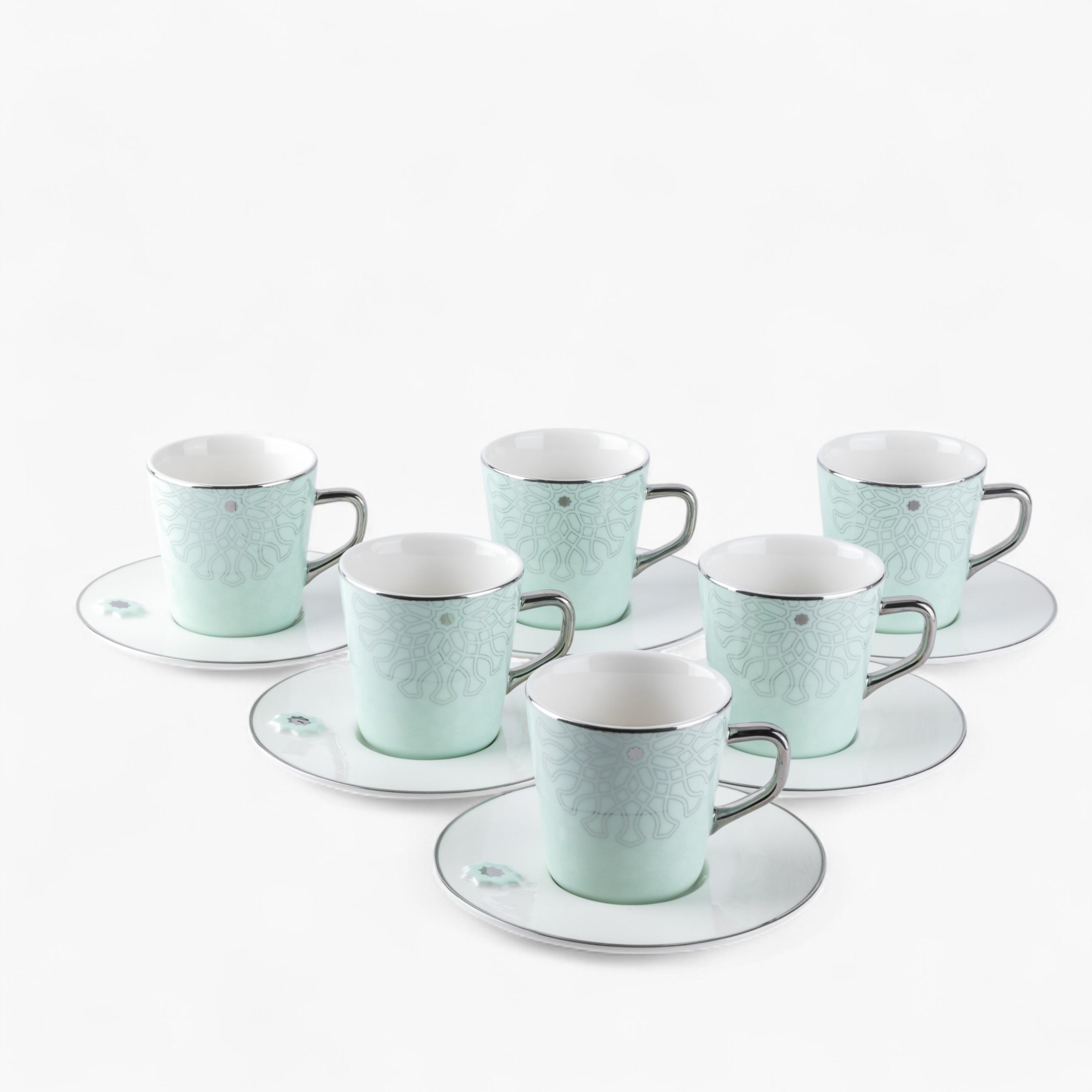 Printed 12-Piece Cup and Saucer Set-household-dining-teaandcoffee-teaandcoffeesets-image-4