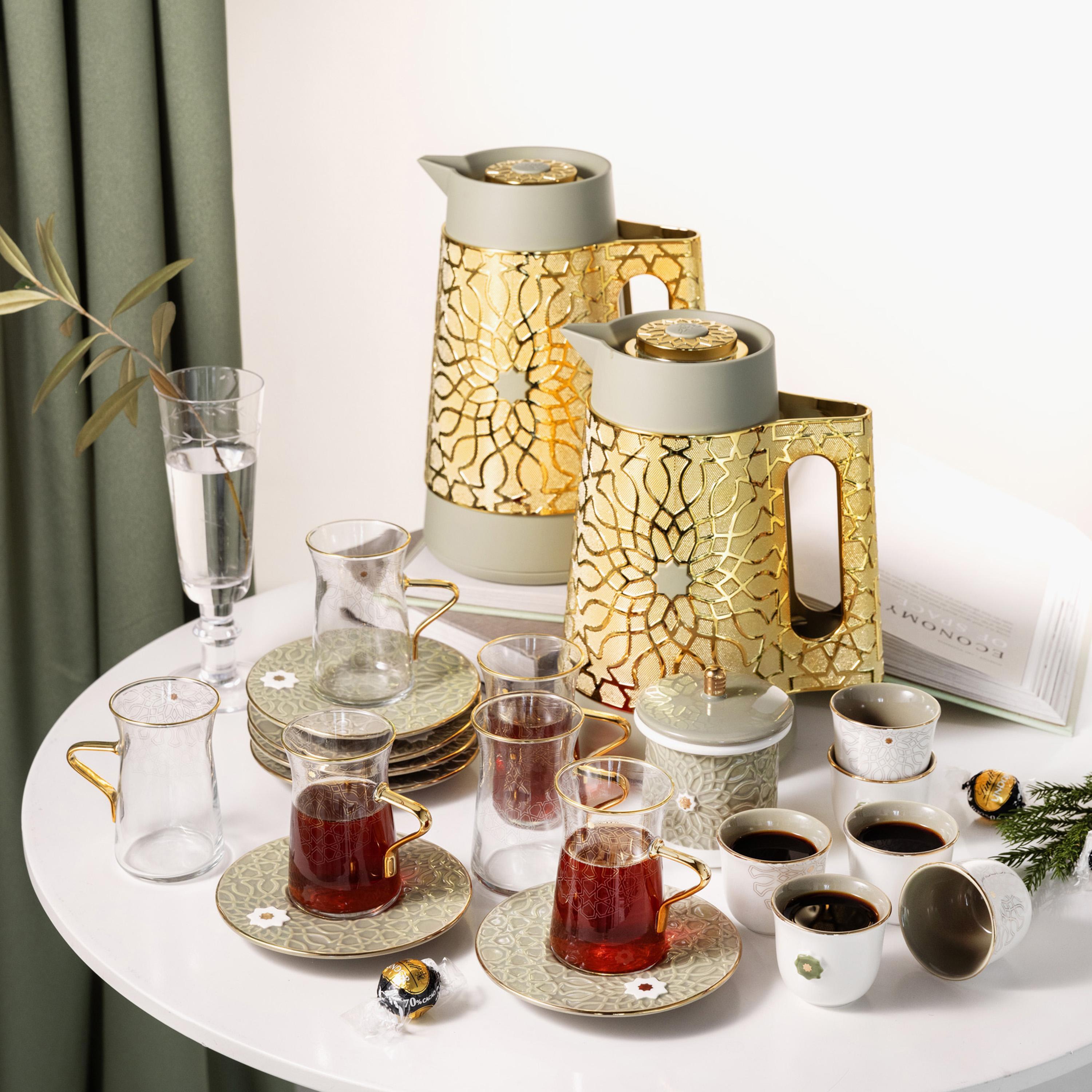 Printed 21-Piece Kahwa Set-household-dining-teaandcoffee-teaandcoffeesets-image-5