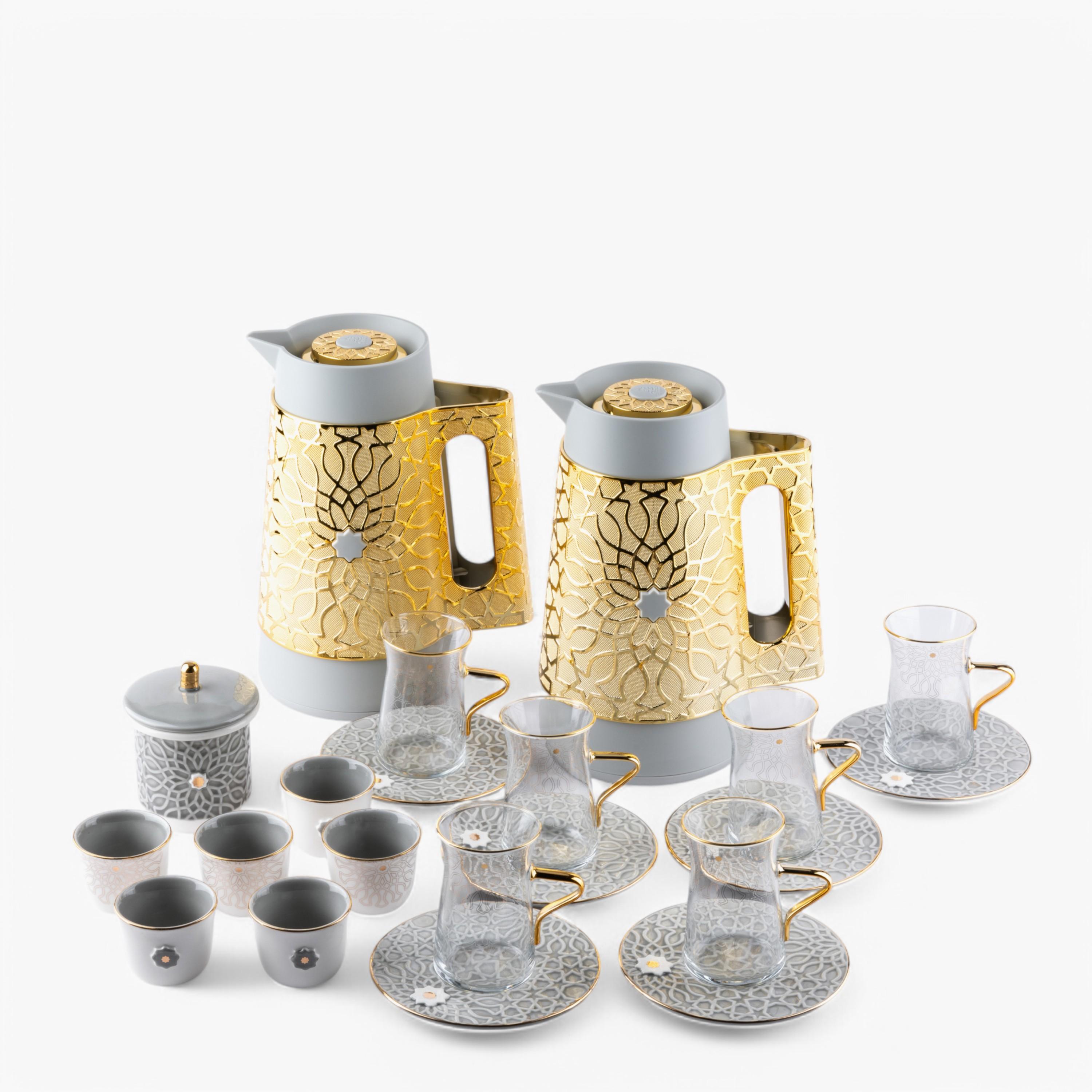 طقم قهوة 21 قطعة من أوتانتيك-household-dining-teaandcoffee-teaandcoffeesets-image-5