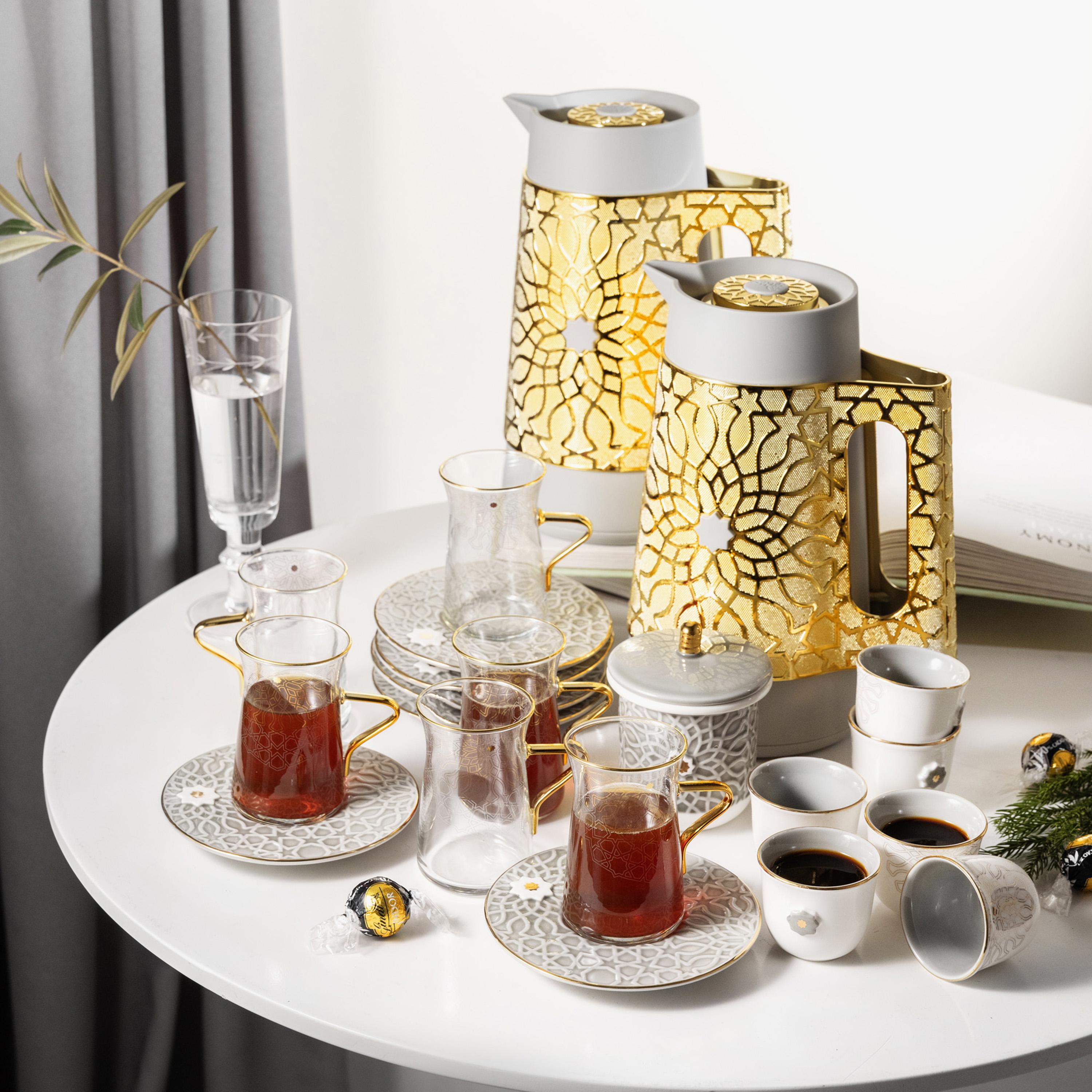 Printed 21-Piece Kahwa Set-household-dining-teaandcoffee-teaandcoffeesets-image-1