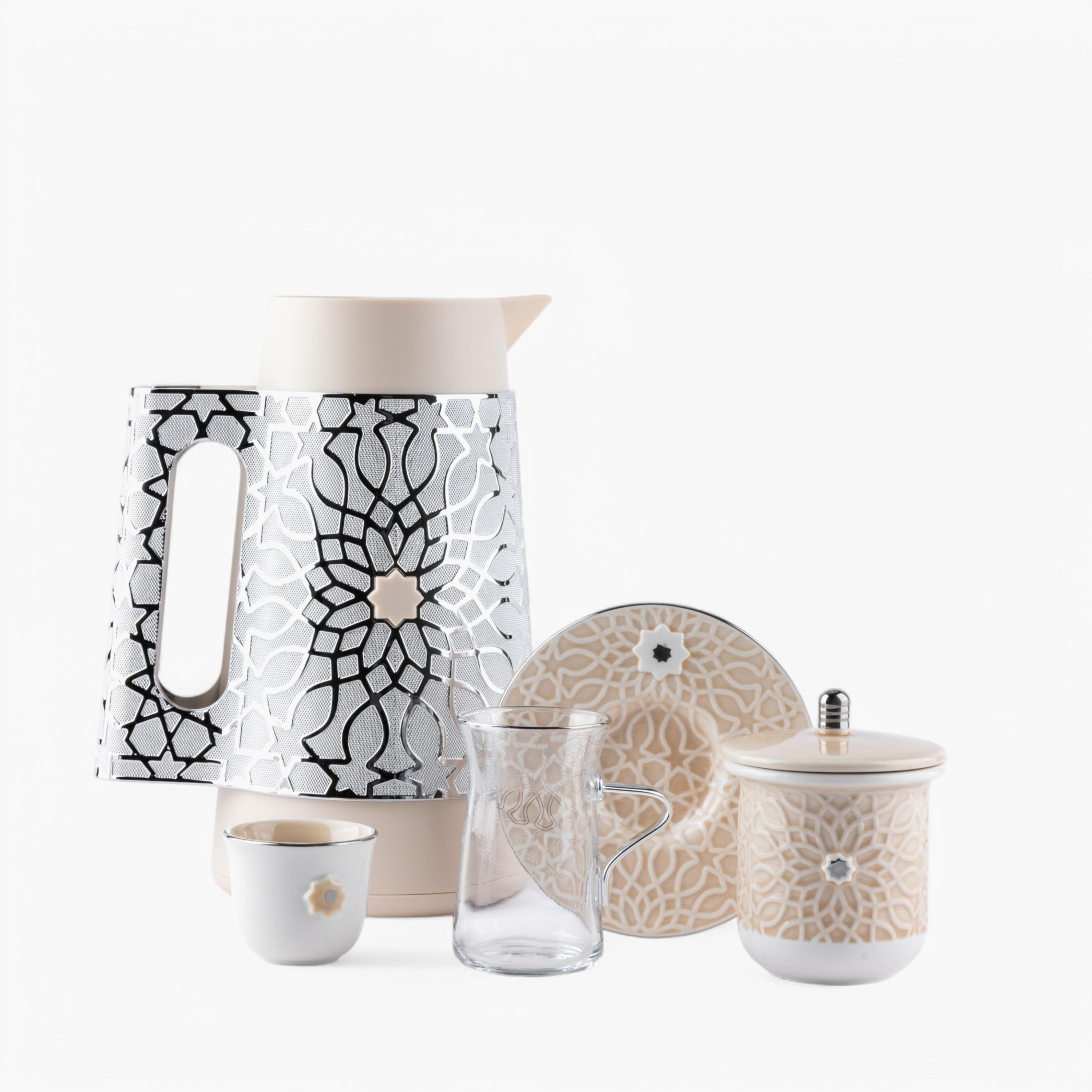 Printed 21-Piece Kahwa Set-household-dining-teaandcoffee-teaandcoffeesets-image-4