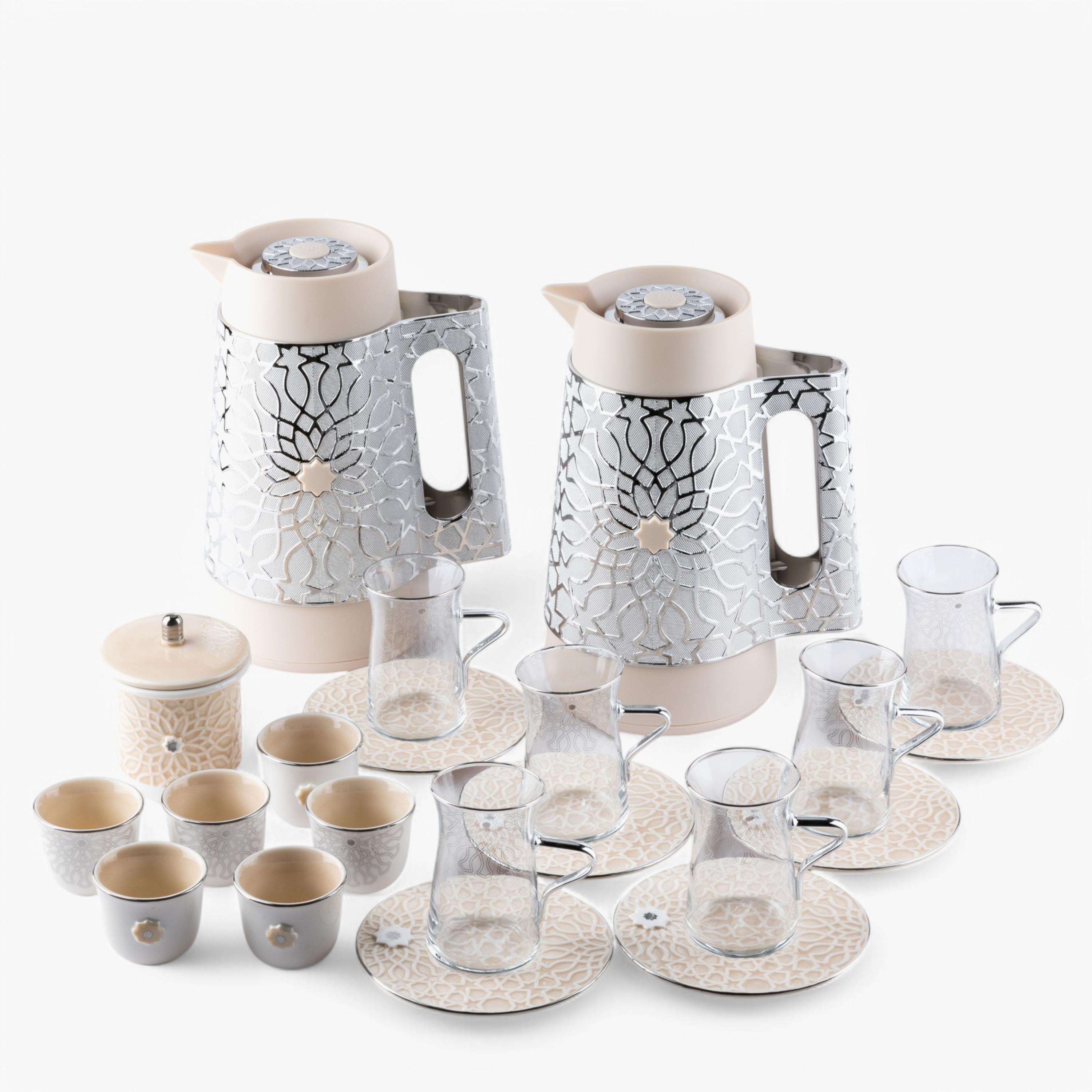 طقم قهوة 21 قطعة من أوتانتيك-household-dining-teaandcoffee-teaandcoffeesets-image-5