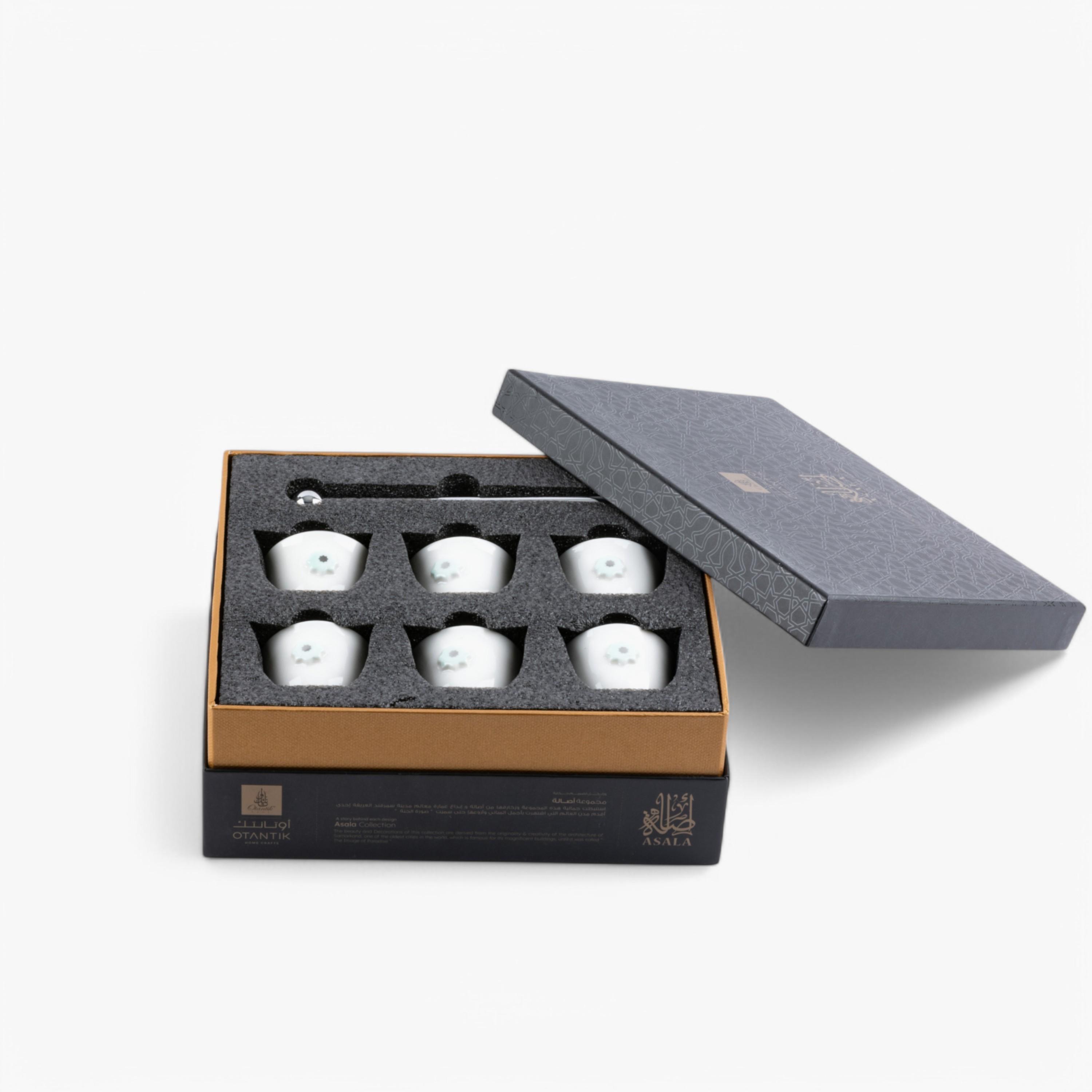 Printed 6-Piece Kahwa Cup Set with Tray and Stand-household-dining-teaandcoffee-teaandcoffeesets-image-2