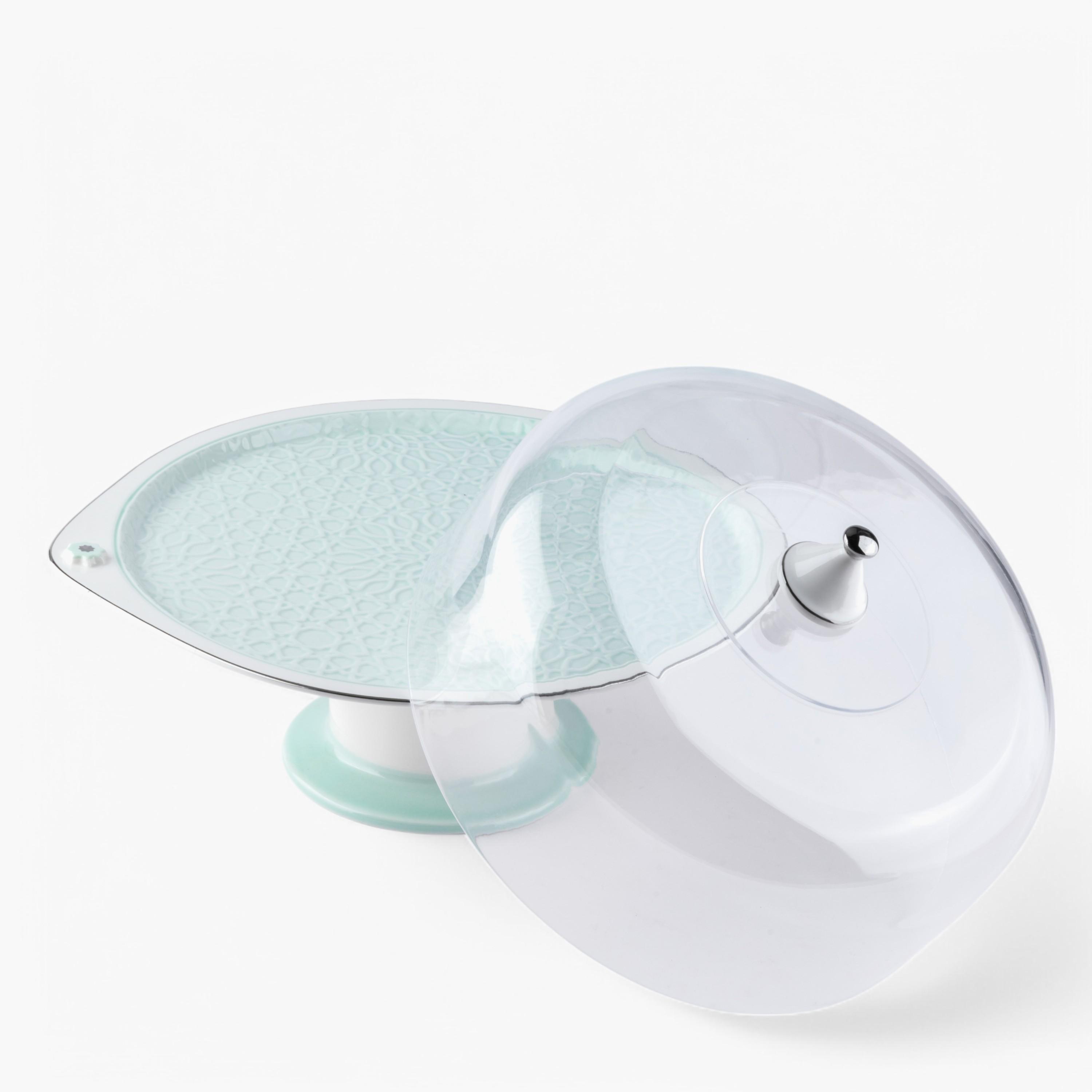 طقم تقديم الكيك 9 قطع من أوتانتيك-household-dining-serveware-cakestands-image-2