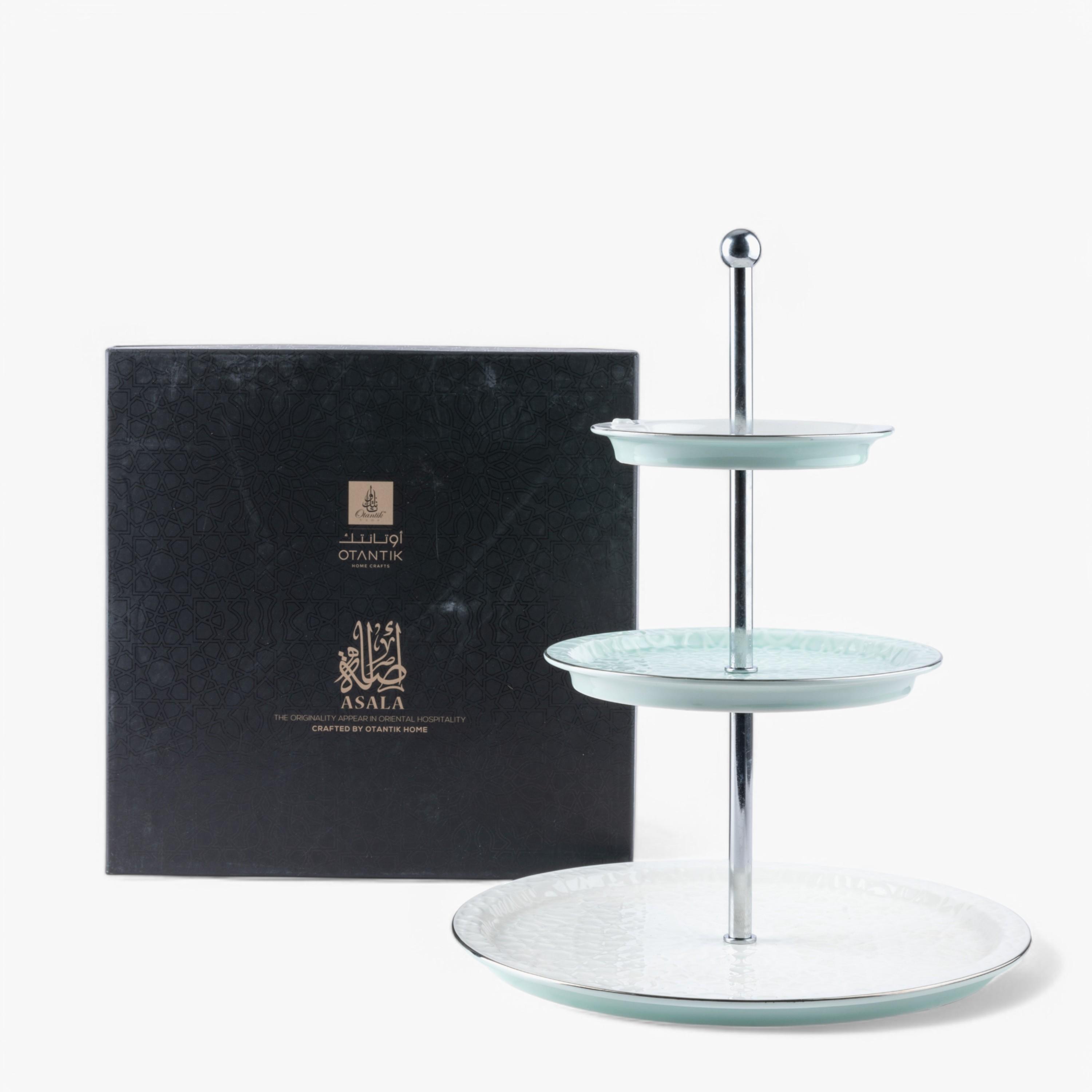 Porcelain 3-Tier Serving Platter-household-dining-serveware-servingplatters-image-5